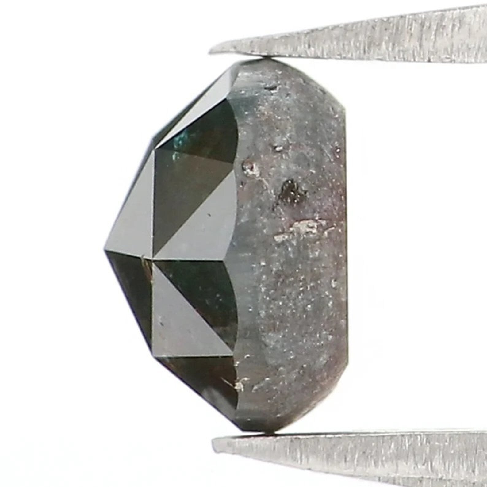0.95 CT Natural Loose Round Shape Diamond Green Color Round Cut Diamond 5.50 MM Natural Diamond Green Color Round Rose Cut Diamond NQ8053