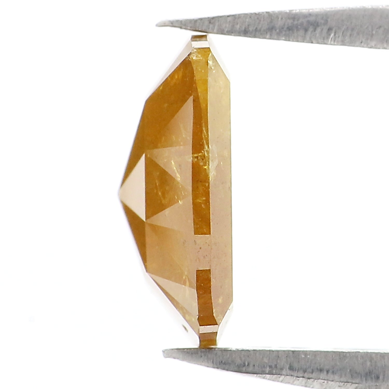 1.80 CT Natural Loose Cushion Shape Diamond Yellow Color Cushion Cut Diamond 8.50 MM Natural Yellow Diamond Cushion Rose Cut Diamond LQ4462