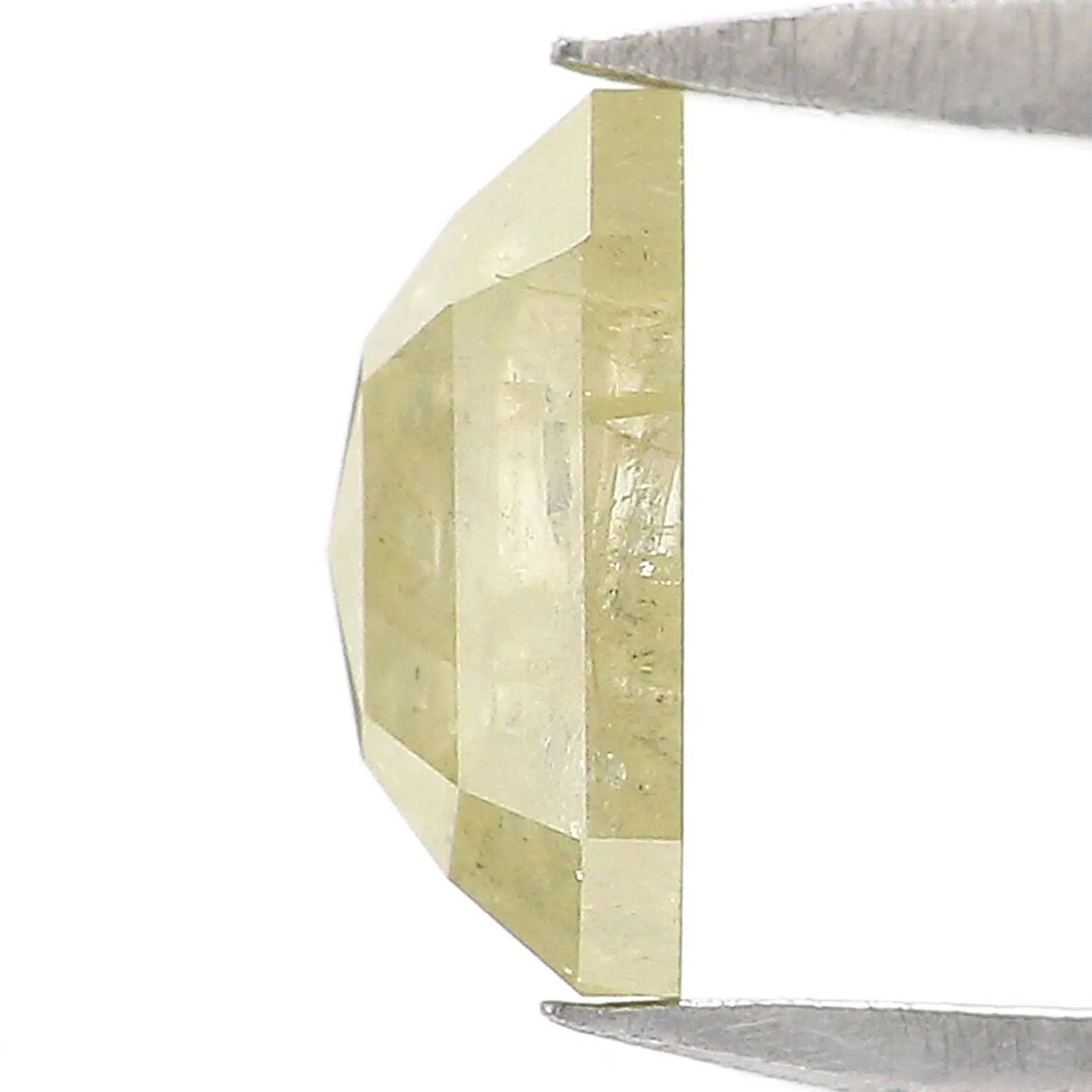 0.67 CT Natural Loose Emerald Shape Diamond Yellow Color Emerald Diamond 6.10 MM Natural Loose Grey Color Emerald Rose Cut Diamond NQ7455