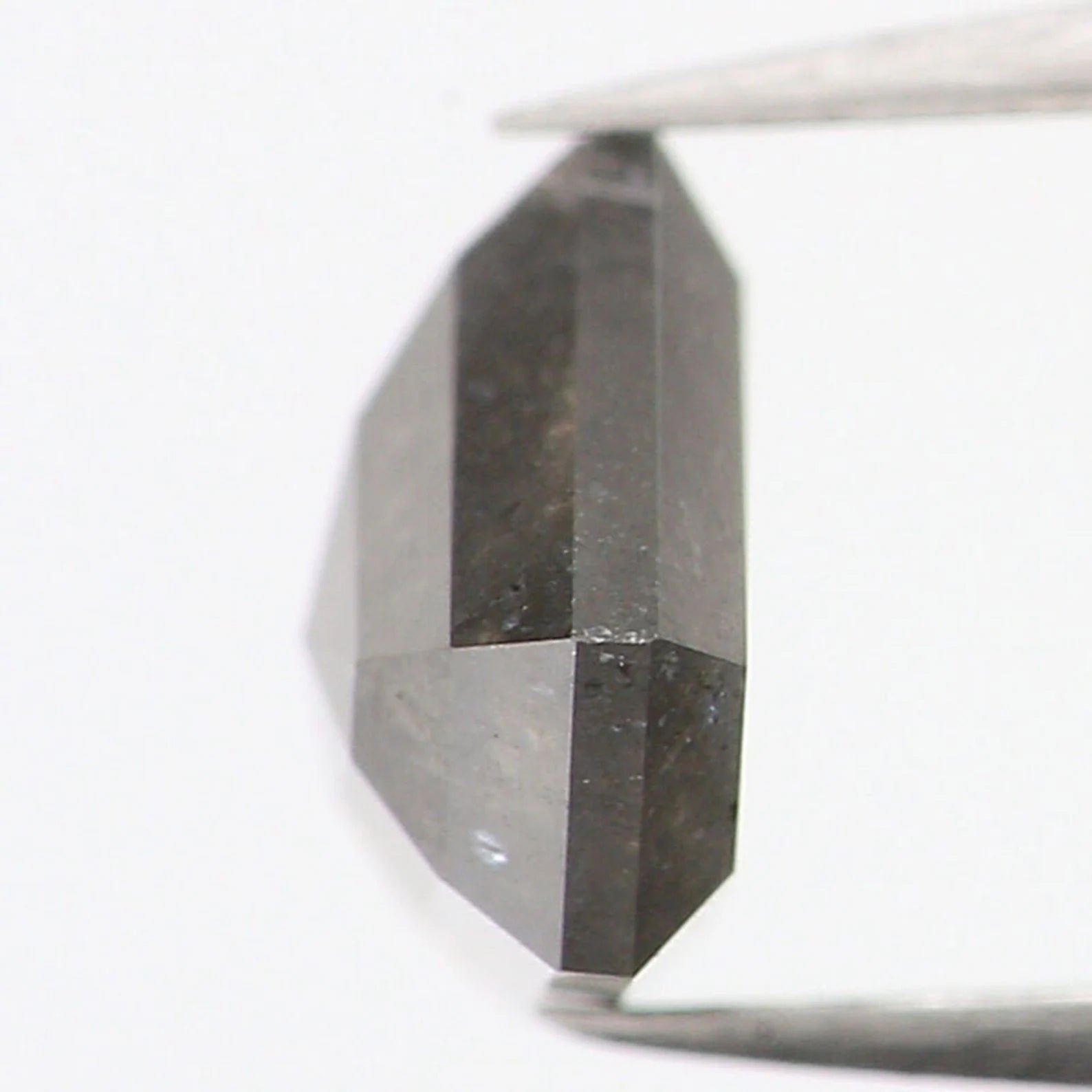 0.81 CT Natural Loose Shield Shape Diamond Salt And Pepper Shield Cut Diamond 5.50 MM Natural Diamond Shield Rose Cut Diamond QN1251