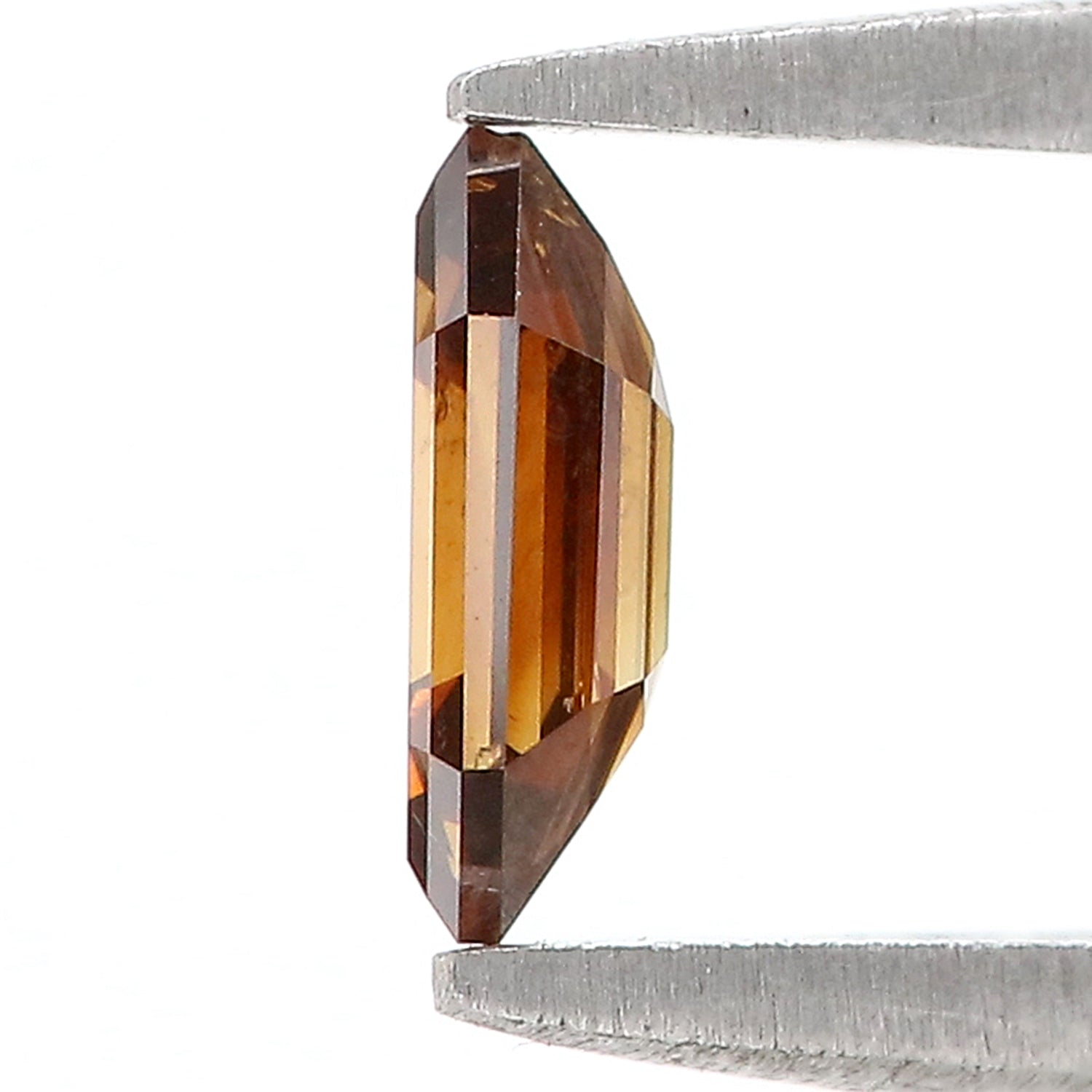 0.47 CT Natural Loose Hexagon Shape Diamond Brown Color Hexagon Cut Diamond 6.65 MM Natural Brown Diamond Hexagon Rose Cut Diamond LQ1830