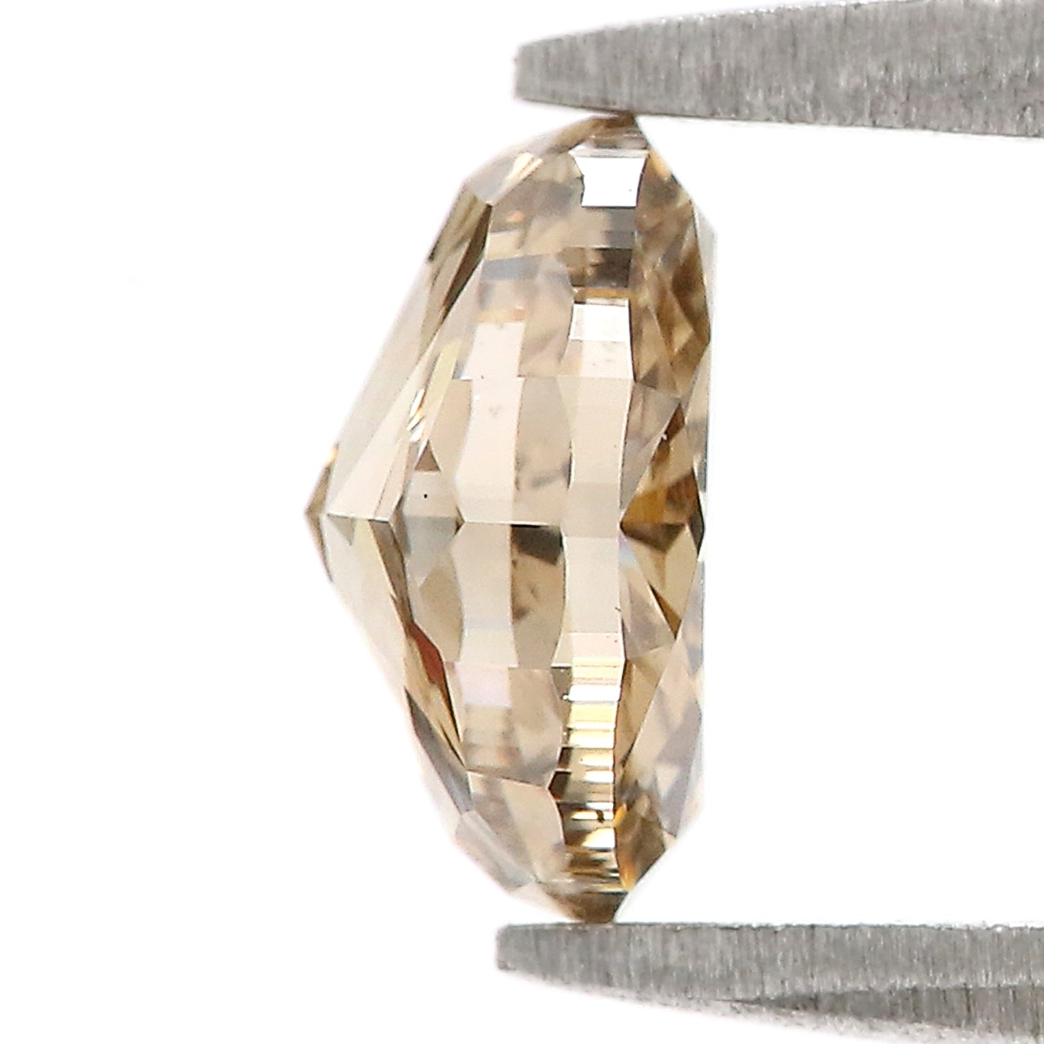 1.03 CT Natural Loose Oval Shape Diamond Brown Color Oval Cut Diamond 7.05 MM Natural Loose Diamond Brown Oval Brilliant Cut Diamond L3595