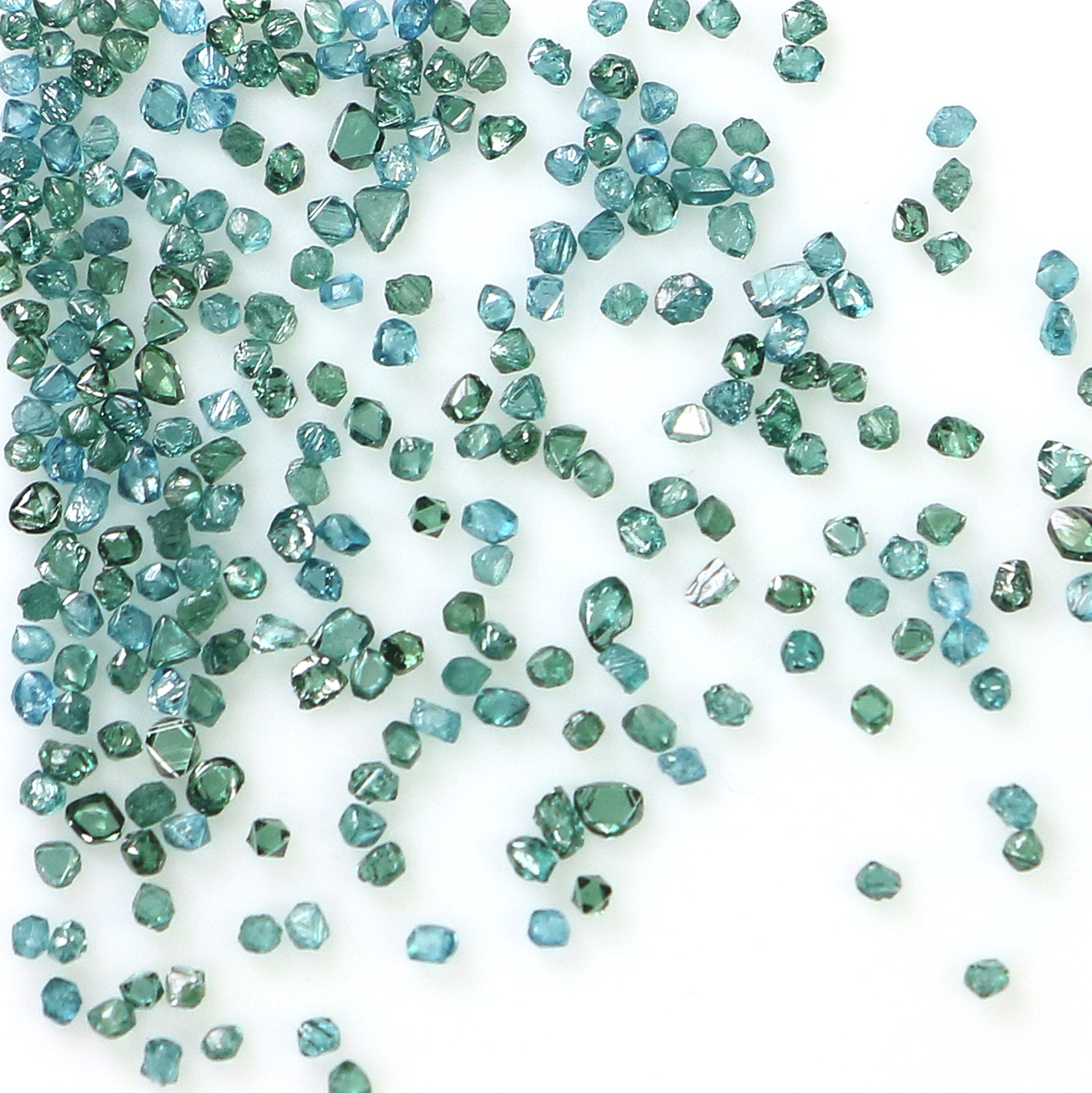 Natural Loose Diamond Raw Rough Blue Color SI1 Clarity 500 pcs lot Q82