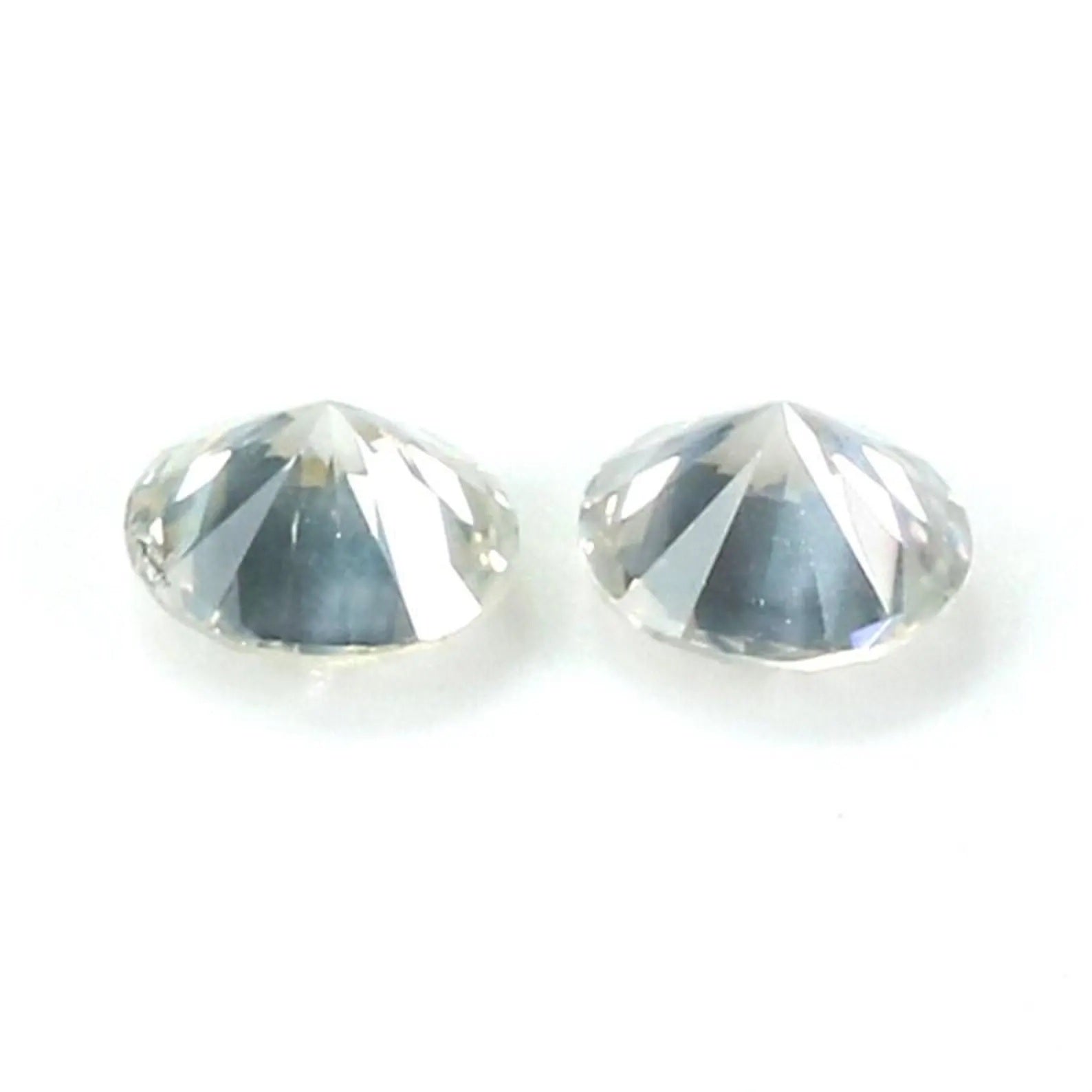 0.37 Ct Natural Loose Round Cut Pair Diamond White - H Color Round Diamond 3.60 MM Natural White Color Round Brilliant Cut Diamond QN1870
