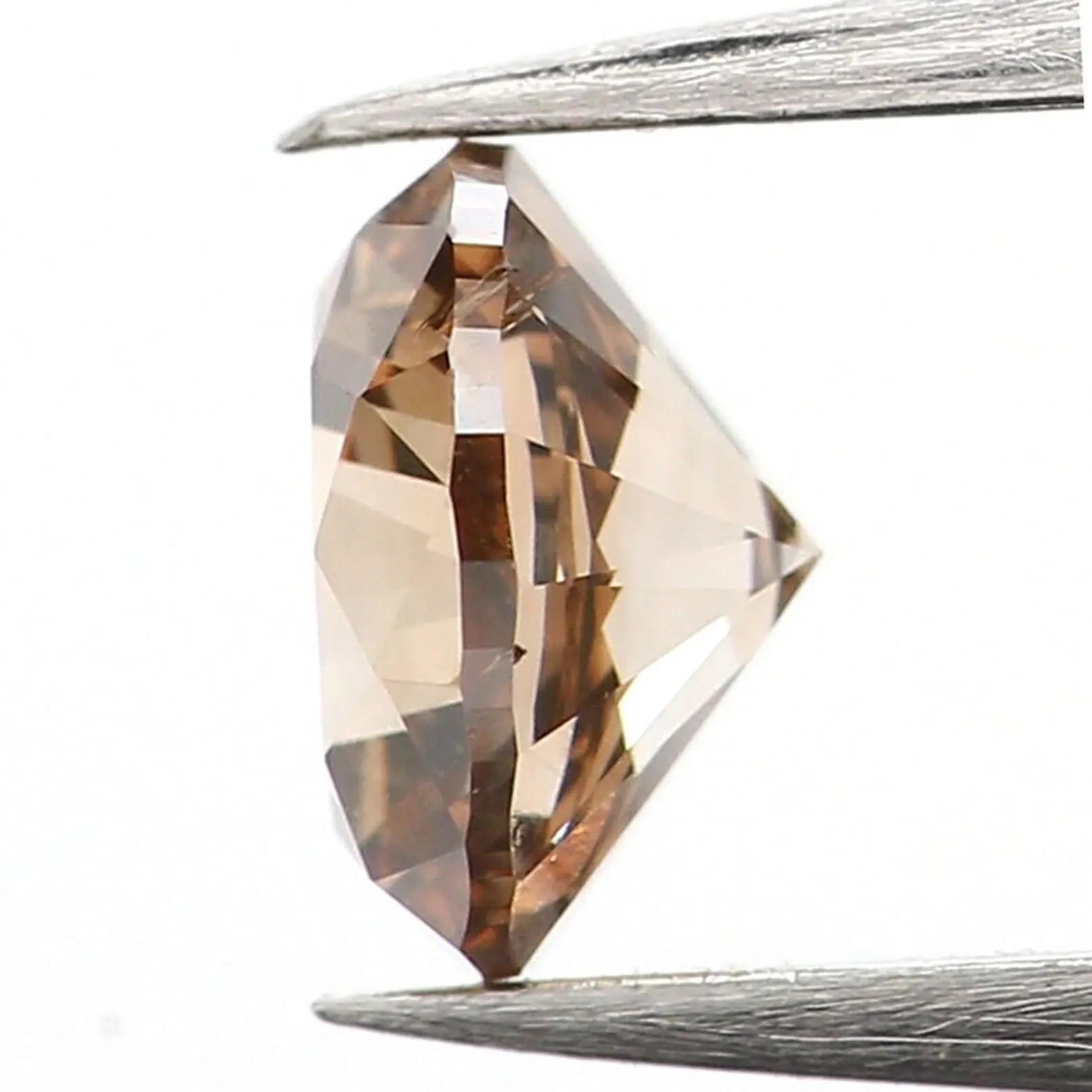 0.27 CT Natural Loose Oval Shape Diamond Brown Color Oval Cut Diamond 4.35 MM Natural Loose Brown Color Oval Brilliant Cut Diamond NQ1189