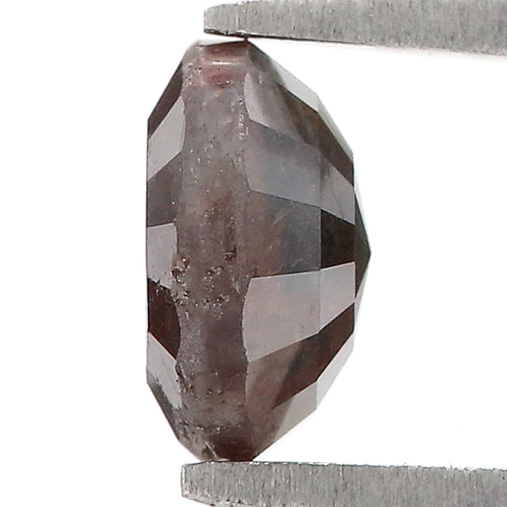 1.60 CT Natural Loose Round Rose Cut Diamond Brown Color Round Shape Diamond 6.95 MM Natural Loose Diamond Round Rose Cut Diamond LQ8217