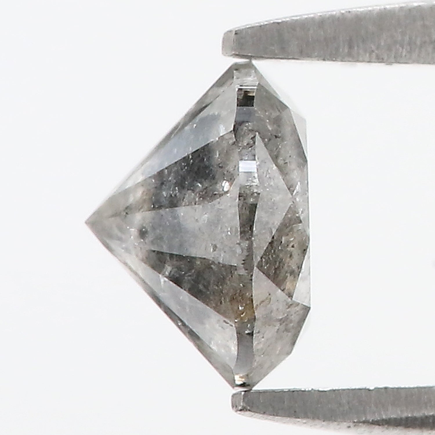 1.17 CT Natural Loose Round Shape Diamond Salt And Pepper Round Cut Diamond 6.40 MM Natural Loose Diamond Round Brilliant Cut Diamond LQ1209