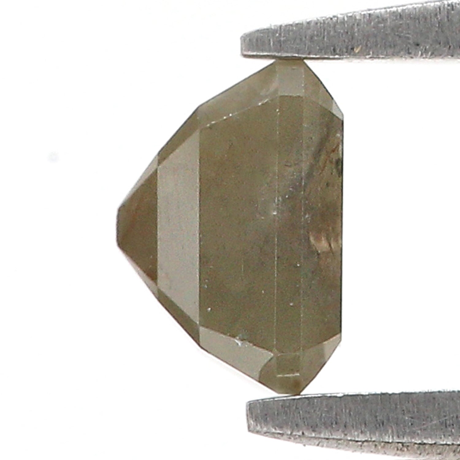 1.05 CT Natural Loose Emerald Shape Diamond Grey Color Emerald Cut Diamond 5.60 MM Natural Loose Grey Color Emerald Rose Cut Diamond N2659