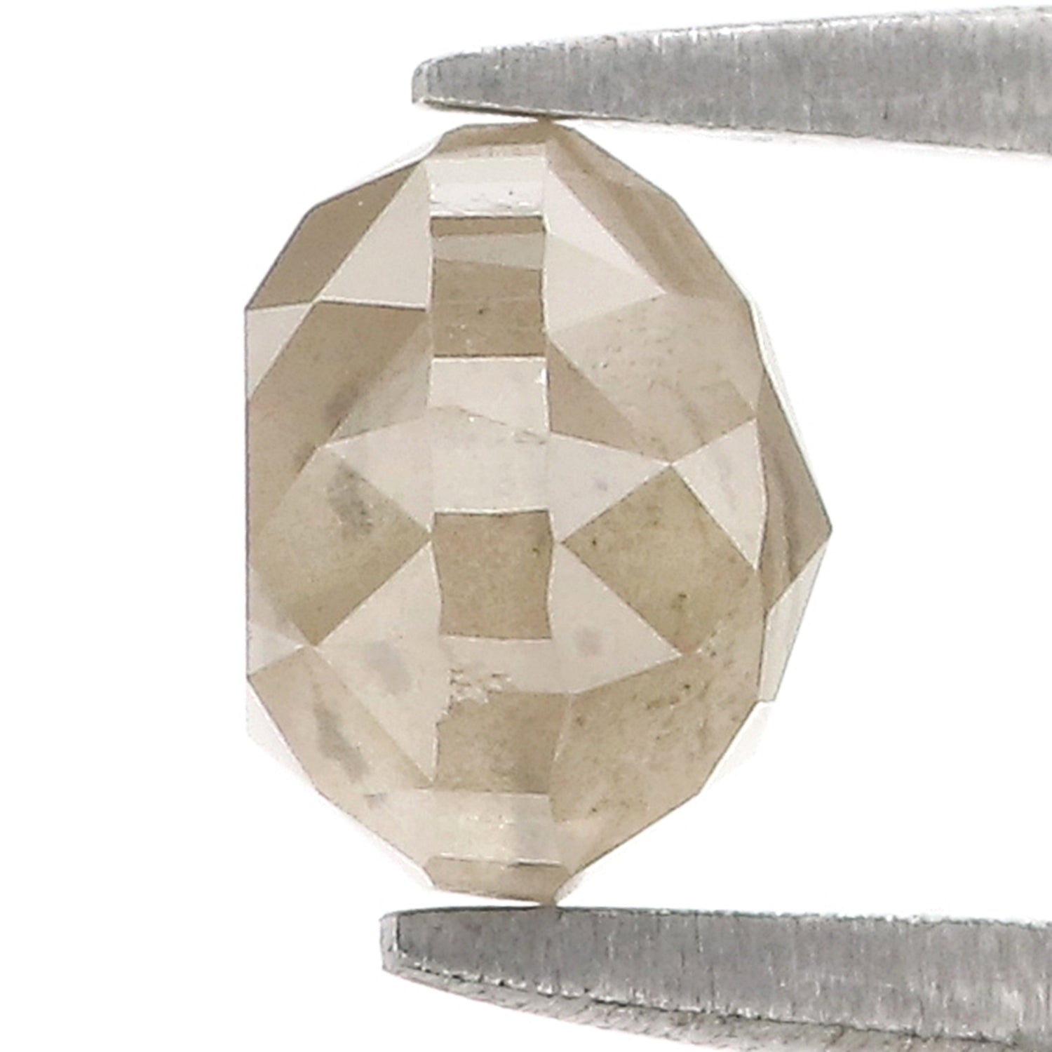 1.97 CT Natural Loose Triangle Shape Diamond Grey Color Triangle Cut Diamond 7.10 MM Natural Loose Diamond Triangle Rose Cut Diamond LQ7522