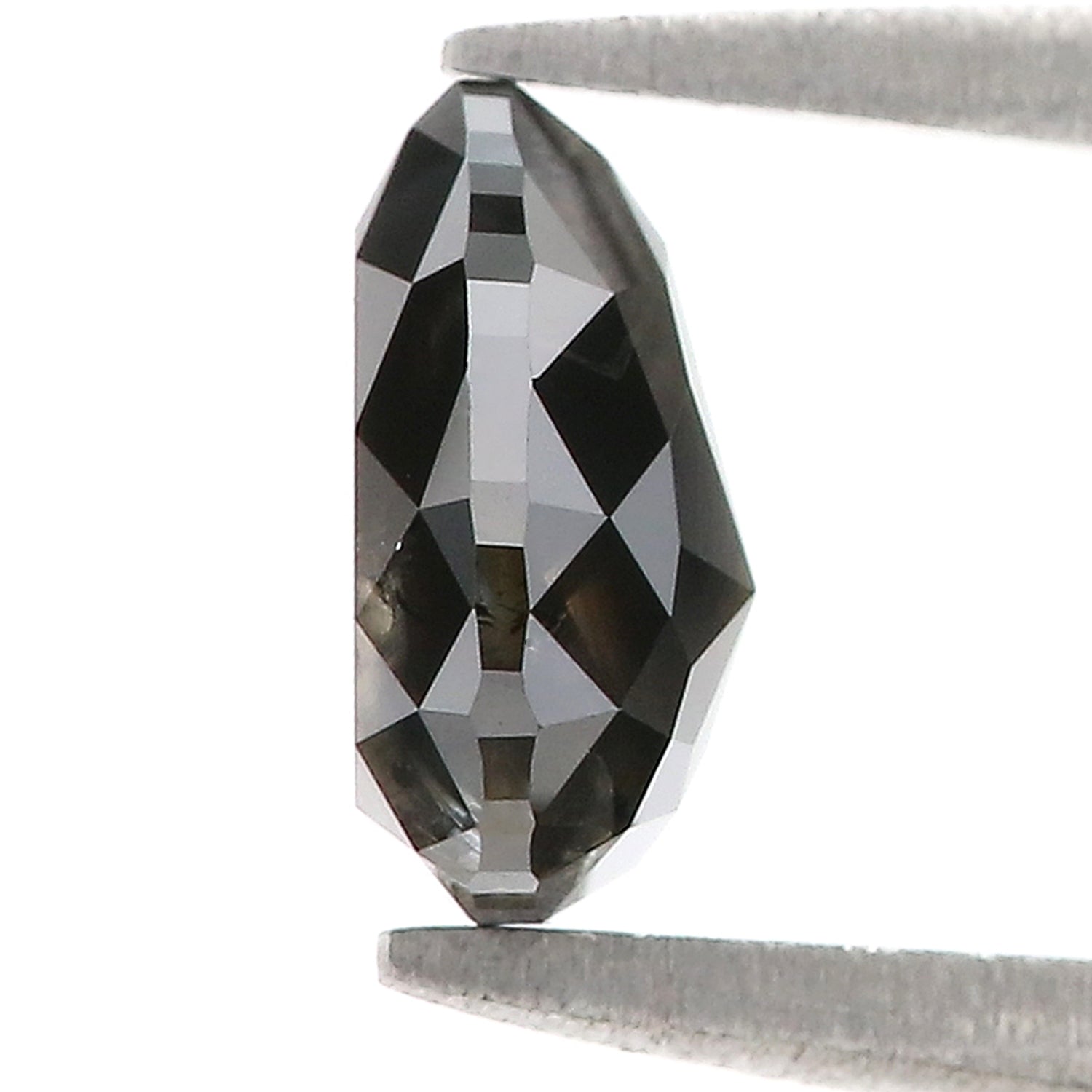 1.34 Ct IGI CERTIFIED Natural Loose Pear Diamond Natural Fancy Black Color Diamond 7.75 MM Natural Loose Diamond Pear Shape Diamond QL9380