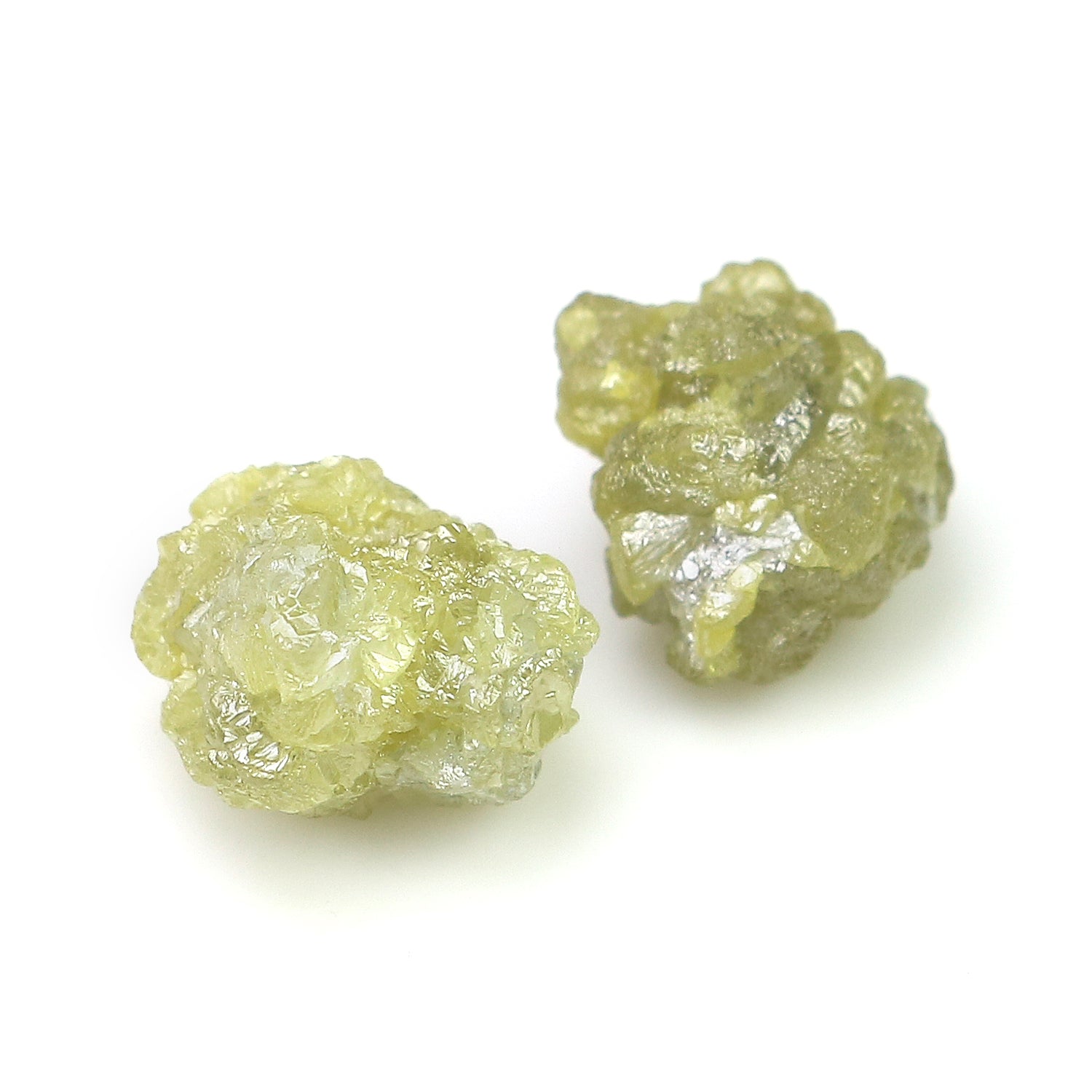 5.21 CT Natural Loose Rough Shape Diamond Yellow Color Rough Uncut Diamond 8.55 MM Natural Yellow Diamond Rough Irregular Cut Diamond LQ3371