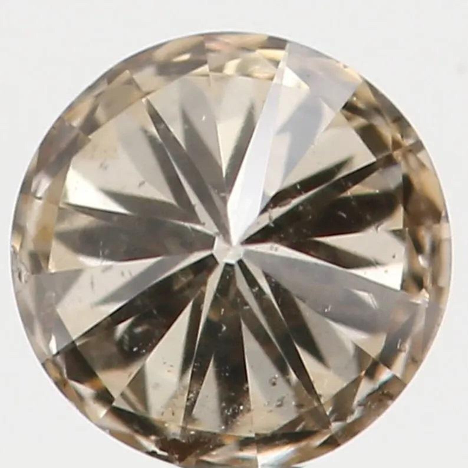 0.16 CT Natural Loose Round Shape Diamond Brown Color Round Diamond 3.50 MM Natural Diamond Brown Color Round Brilliant Cut Diamond NQ7618