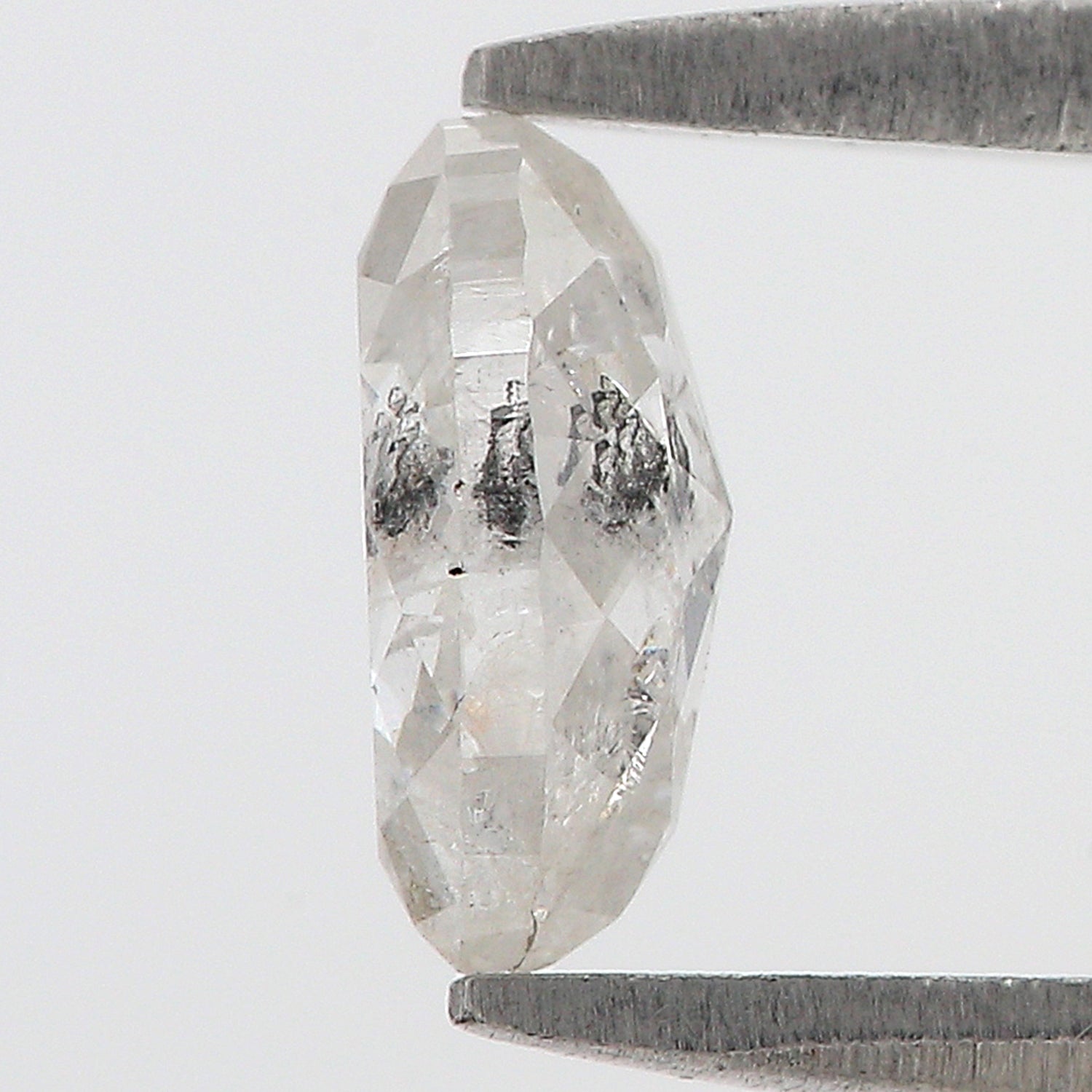 0.74 CT Natural Loose Marquise Shape Diamond Salt And Pepper Marquise Diamond 7.10 MM Natural Grey Color Marquise Rose Cut Diamond L3483