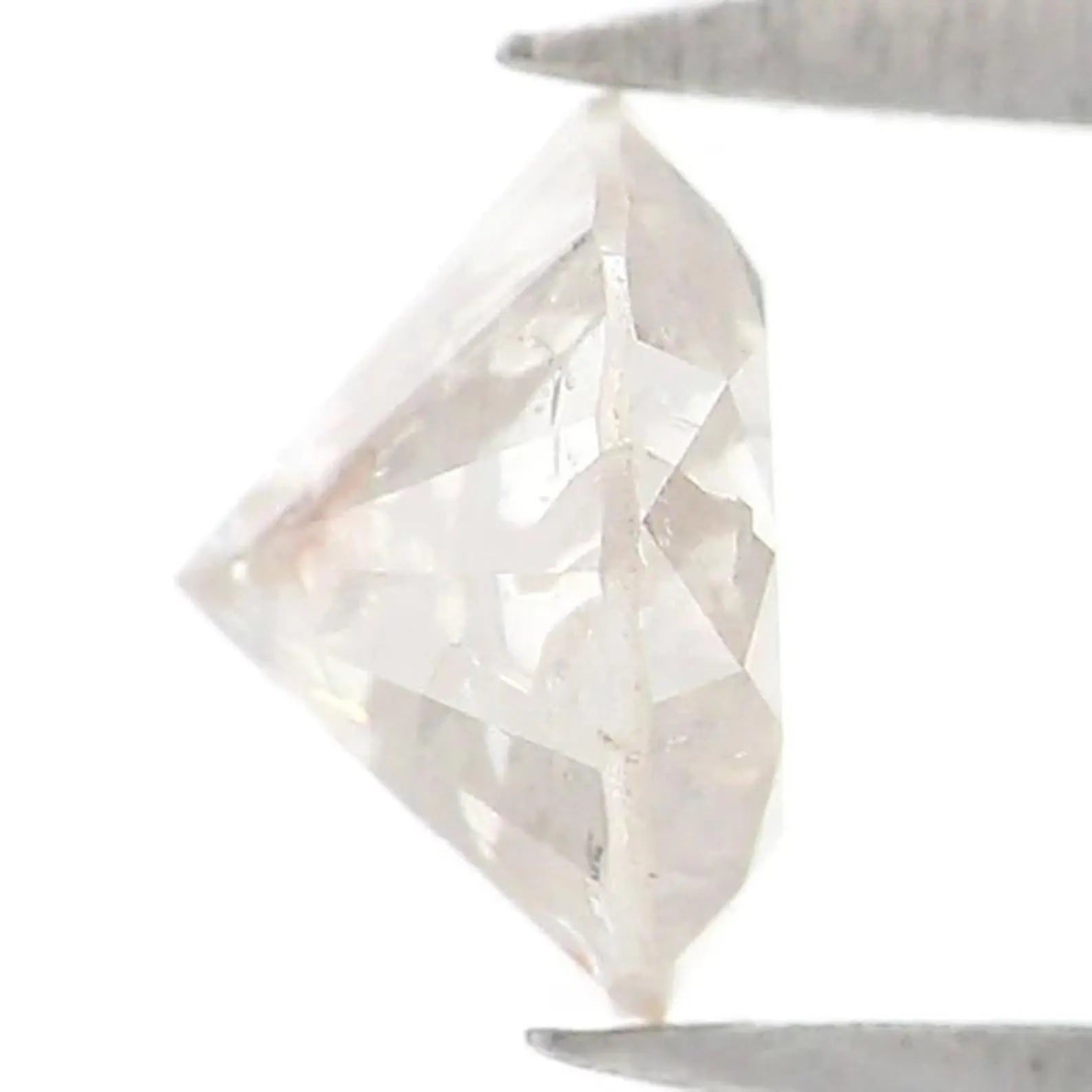 0.52 CT Natural Loose Round Shape Diamond White Milky Color Round Diamond 5.00 MM Natural Loose Diamond Round Brilliant Cut Diamond NQB7370