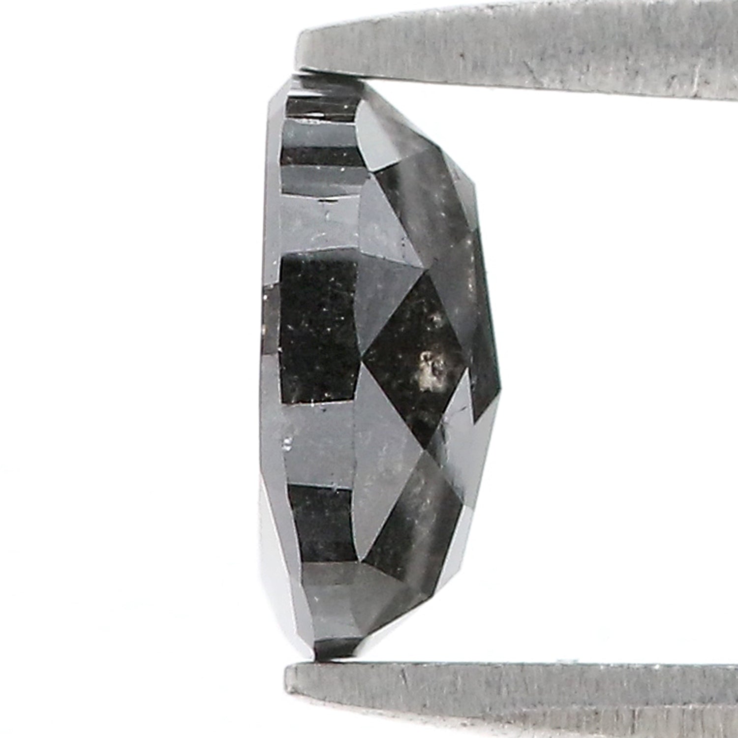 1.08 Ct Natural Loose Oval Shape Diamond Salt And Pepper Oval Cut Diamond 7.25 MM Natural Loose Diamond Oval Shape Rose Cut Diamond LQ1933