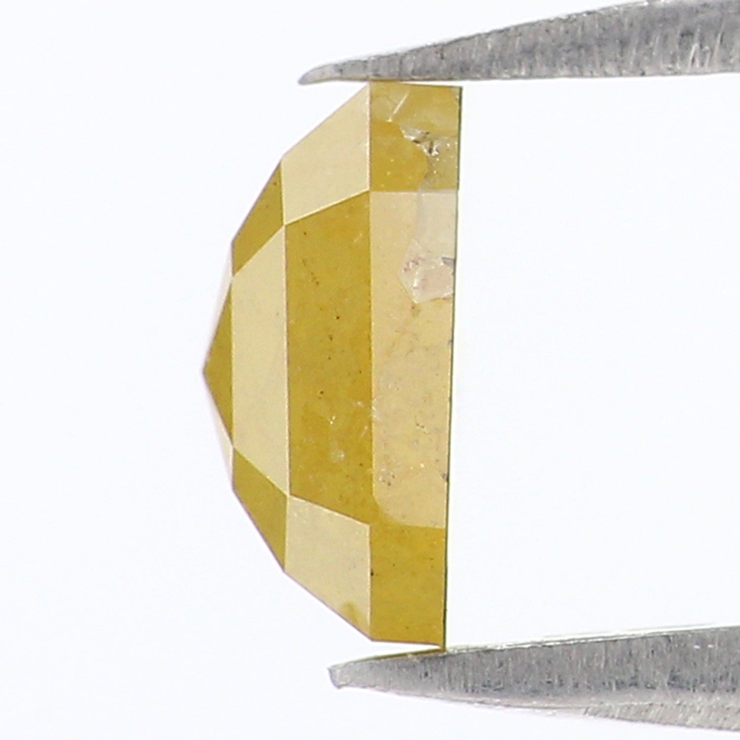 0.84 CT Natural Loose Emerald Shape Diamond Yellow Color Emerald Cut Diamond 5.50 MM Natural Loose Yellow Emerald Rose Cut Diamond KQ1878