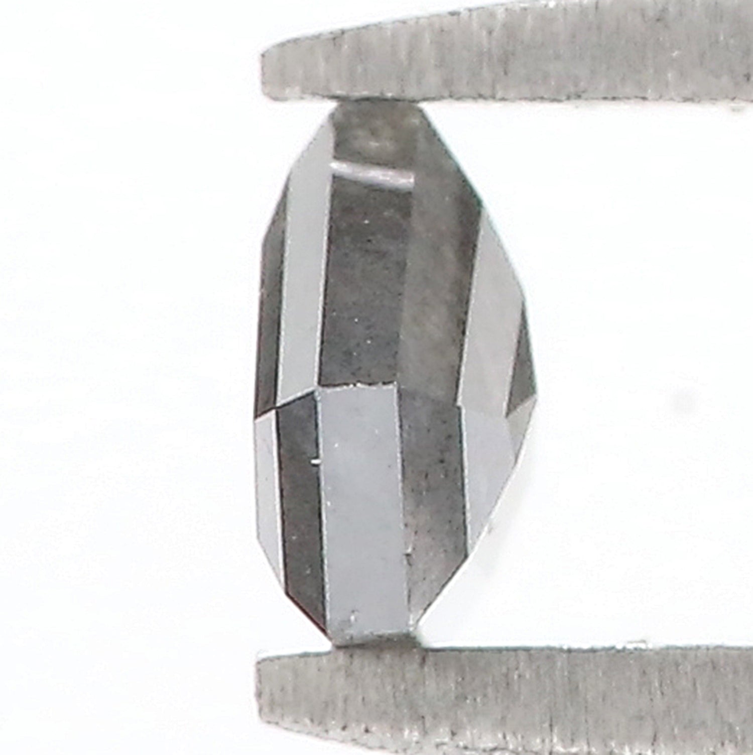 0.50 CT Natural Loose Shield Shape Diamond Salt And Pepper Shield Cut Diamond 4.45 MM Natural Loose Black Grey Color Shield Diamond QL192