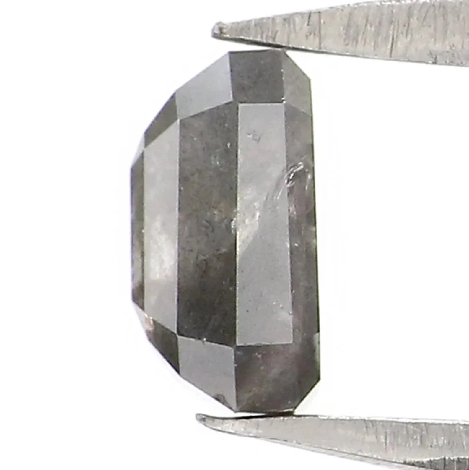 0.60 CT Natural Loose Emerald Shape Diamond Grey Color Emerald Cut Diamond 5.15 MM Natural Loose Diamond Emerald Rose Cut Diamond NQ9250