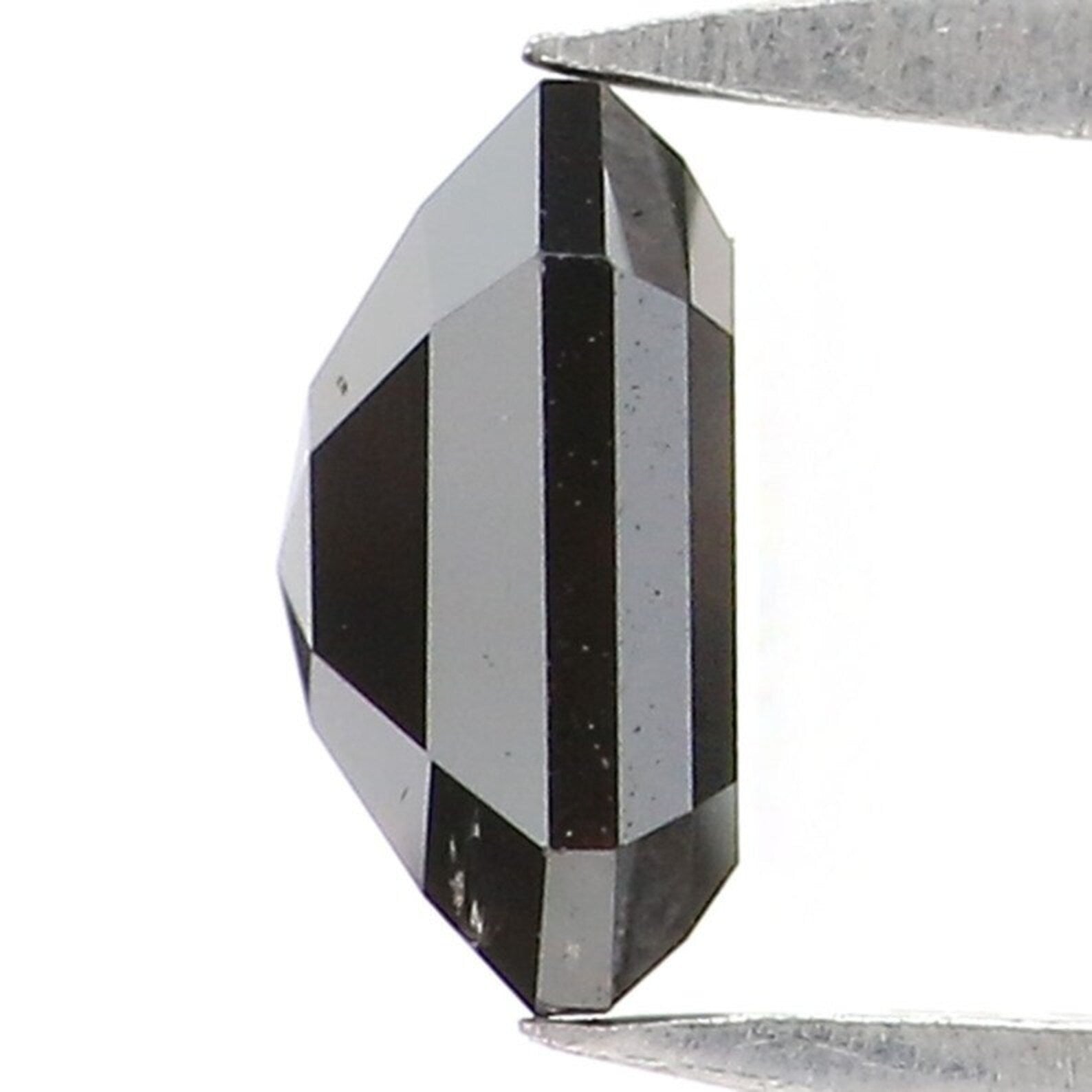 0.68 CT Natural Loose Emerald Shape Diamond Deep Brown Color Emerald Cut Diamond 5.50 MM Natural Brown Color Emerald Rose Cut Diamond NQ8342