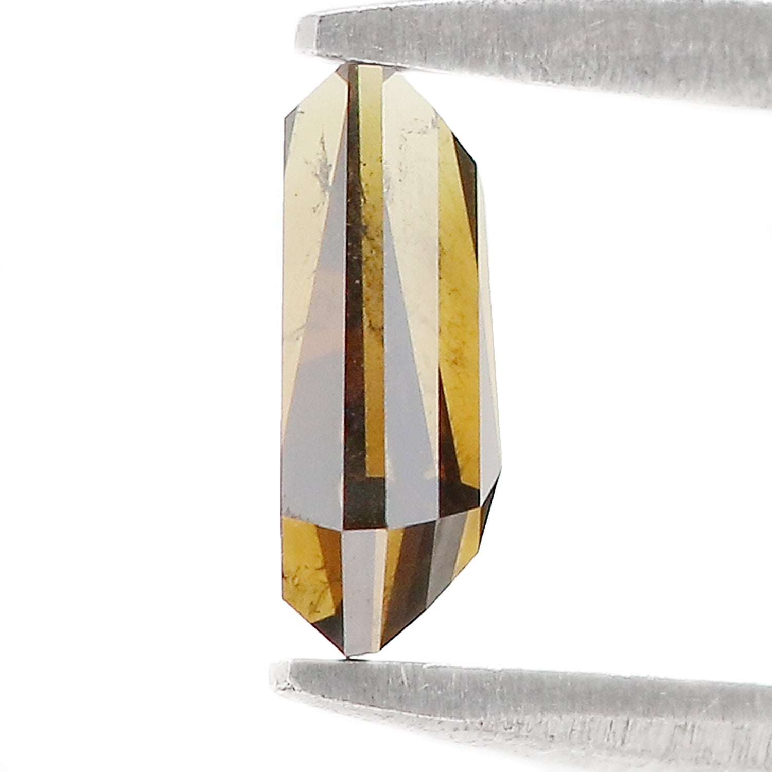 0.79 CT Natural Loose Coffin Cut Diamond Brown Color Coffin Shape Diamond 6.70 MM Natural Loose Brown Diamond Coffin Rose Cut Diamond LQ374