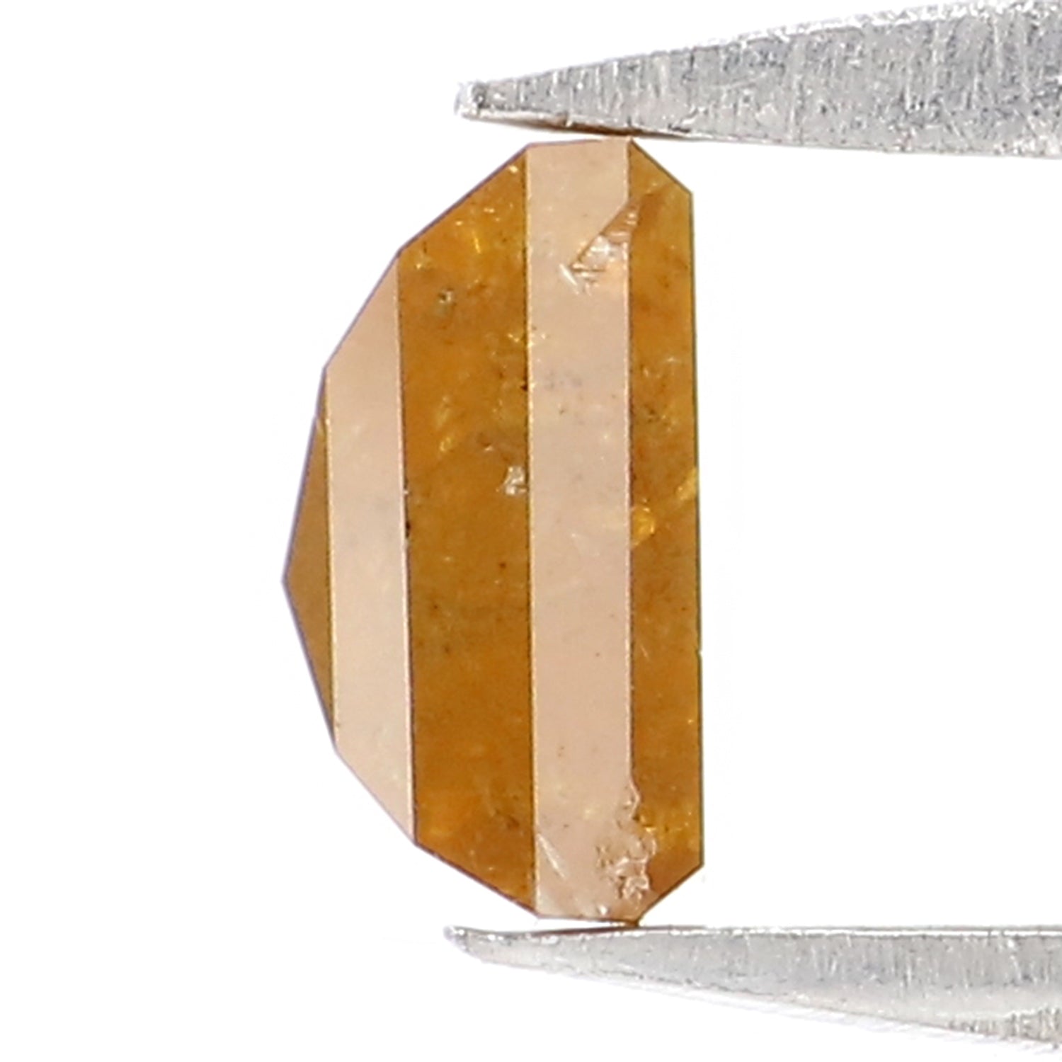 Natural Loose Princess Diamond, Yellow Color Diamond, Natural Loose Diamond, Princess Rose Cut Diamond, 0.61 CT Princess Shape Diamond L6755