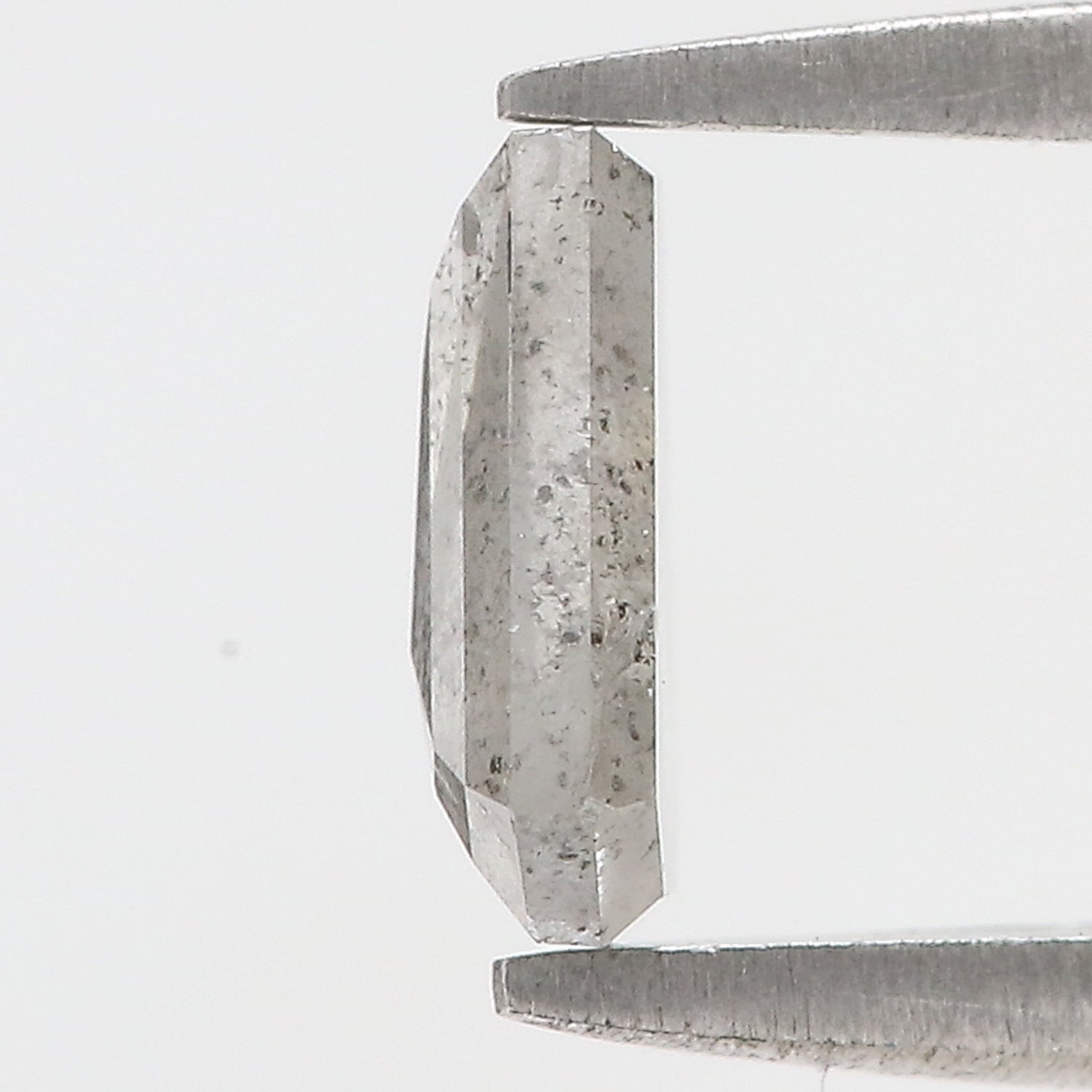 0.80 Ct Natural Loose Coffin Shape Diamond Grey Color Coffin Cut Diamond 7.30 MM Natural Loose Coffin Diamond Coffin Shape Diamond QL9673