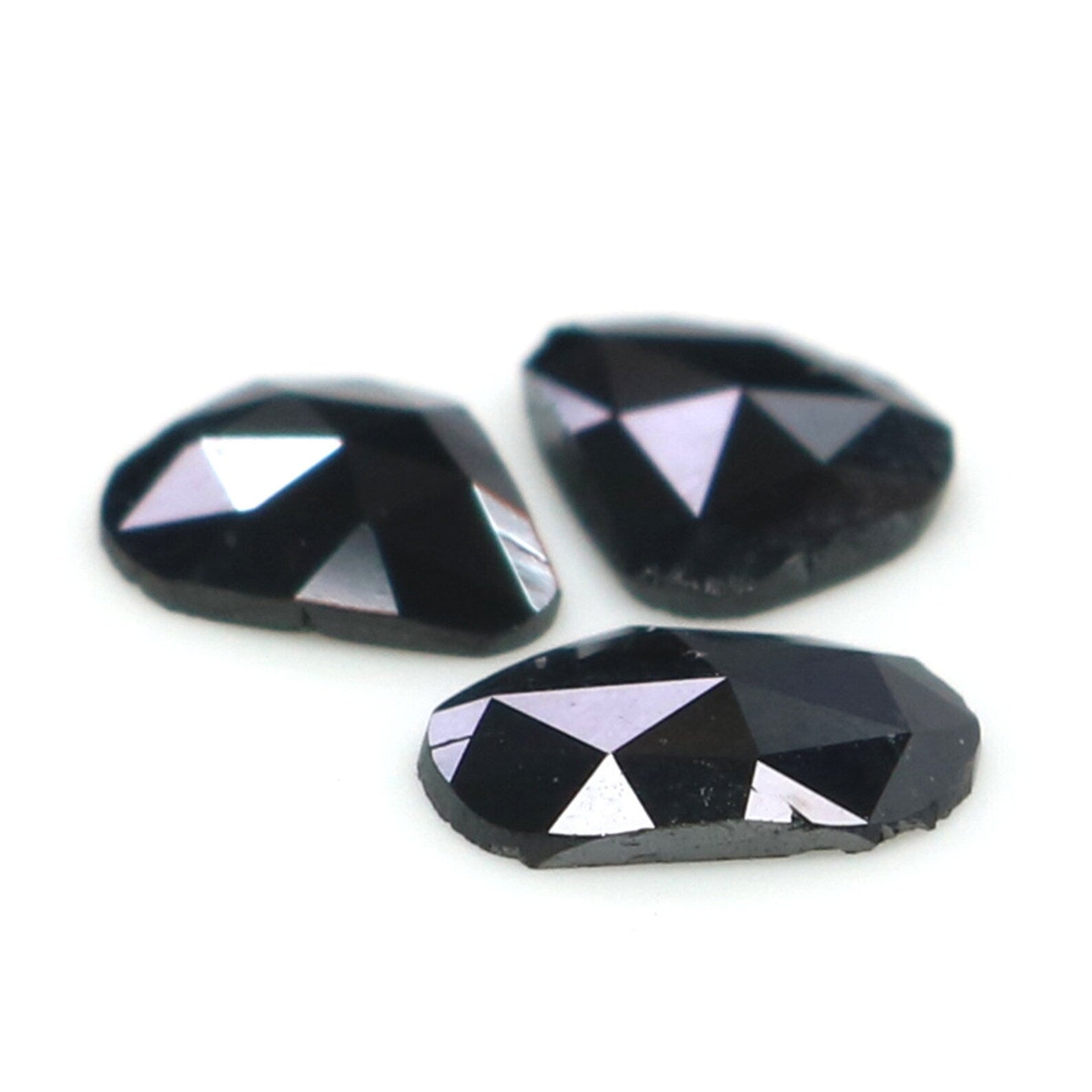 Natural Loose Slice Diamond, Natural Loose Diamond, Slice Black Color Diamond, Rose Cut Diamond, Irregular Cut 1.11 CT Slice Shape N2257