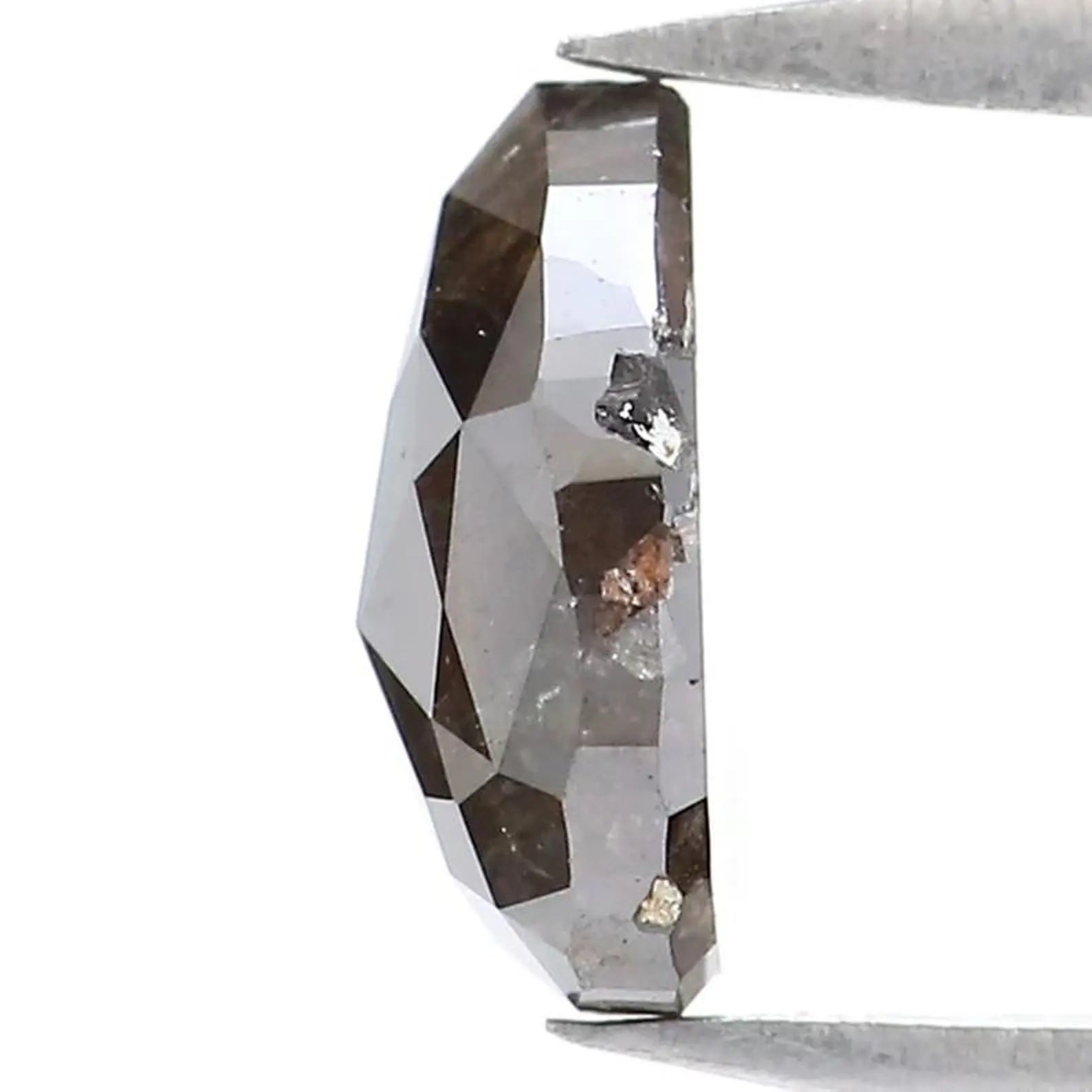 0.76 CT Natural Loose Pear Shape Diamond Brown Color Pear Cut Diamond 7.20 MM Natural Loose Diamond Brown Color Pear Rose Cut Diamond NQ2025