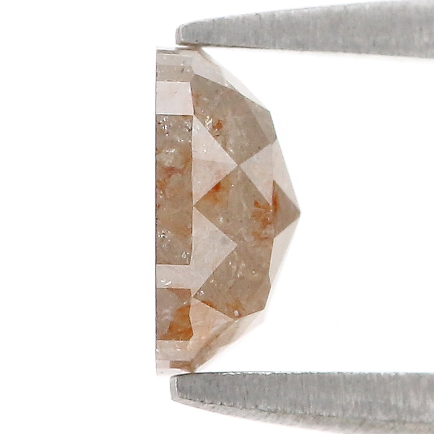 1.14 CT Natural Loose Cushion Shape Diamond Grey Color Cushion Diamond 6.60 MM Natural Loose Grey Diamond Cushion Rose Cut Diamond LQ7709