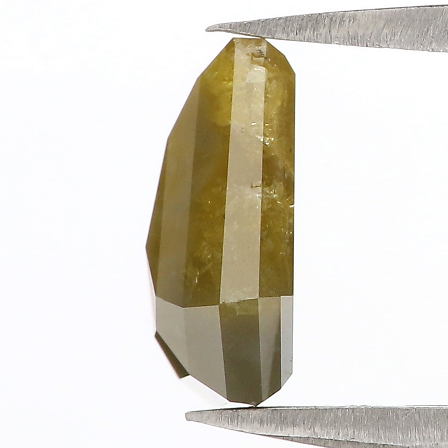 1.96 Ct Natural Loose Diamond, Coffin Cut Diamond, Yellow Diamond, Rustic Diamond, Antique Diamond, Real Diamond, Minimal Diamond KDL9586