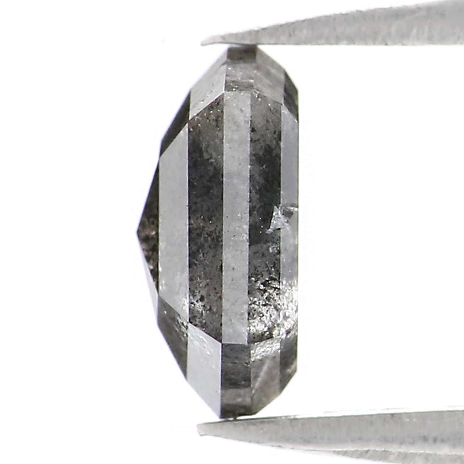 Natural Loose Hexagon Diamond, Salt And Pepper Hexagon Diamond, Natural Loose Diamond, Hexagon Cut Diamond, 1.07 CT Hexagon Shape L2950