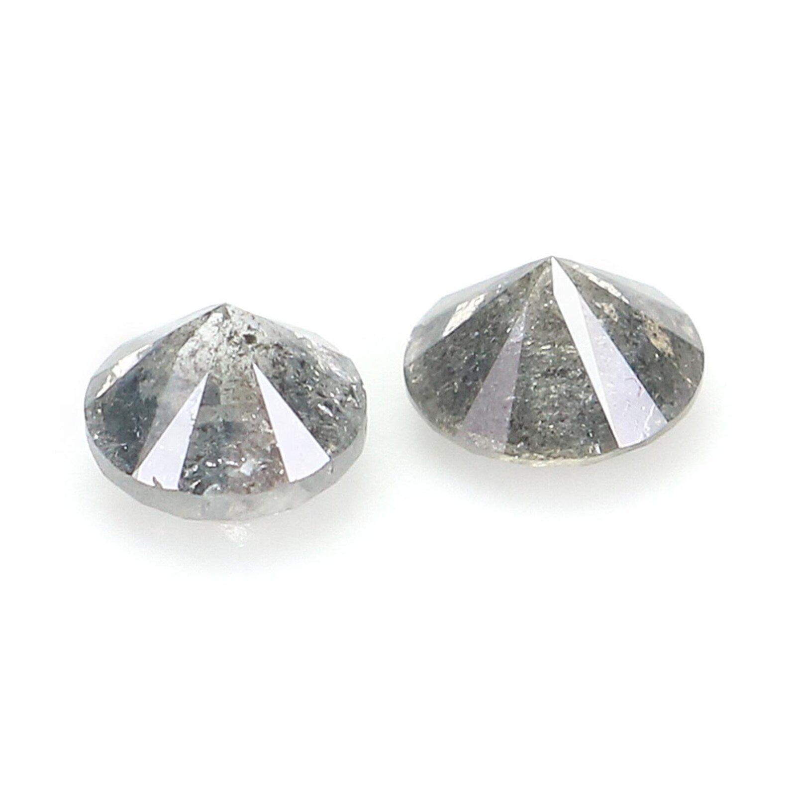 0.48 CT Natural Loose Round Shape Diamond Salt And Pepper Round Cut Diamond 3.90 MM Natural Loose Diamond Round Brilliant Cut Diamond NQ2411