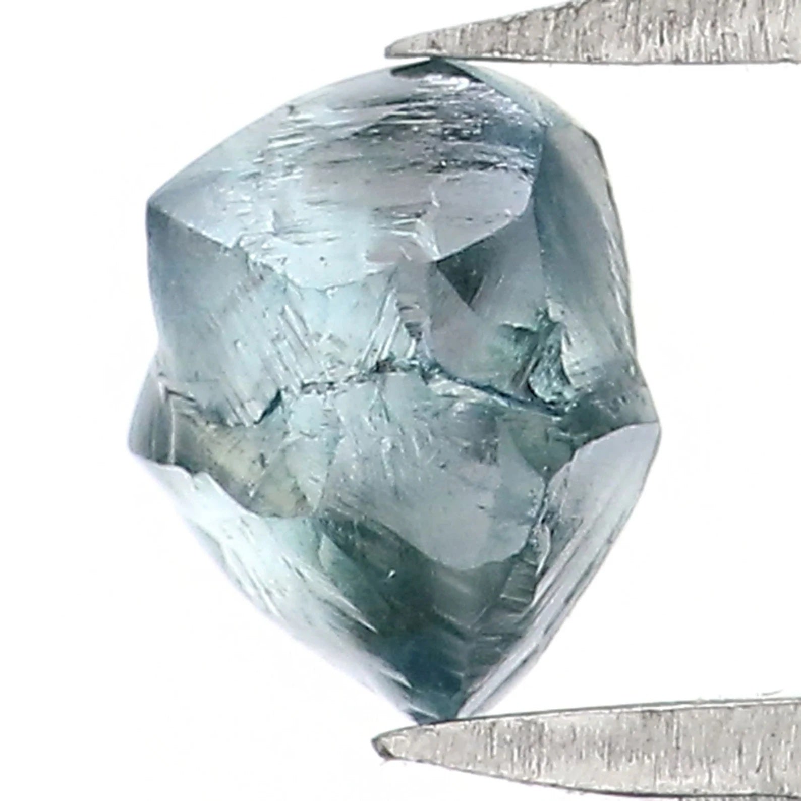 0.74 CT Natural Loose Rough Shape Diamond Blue Color Rough Irregular Cut Diamond 5.30 MM Natural Loose Diamond Rough Uncut Diamond NQ2023