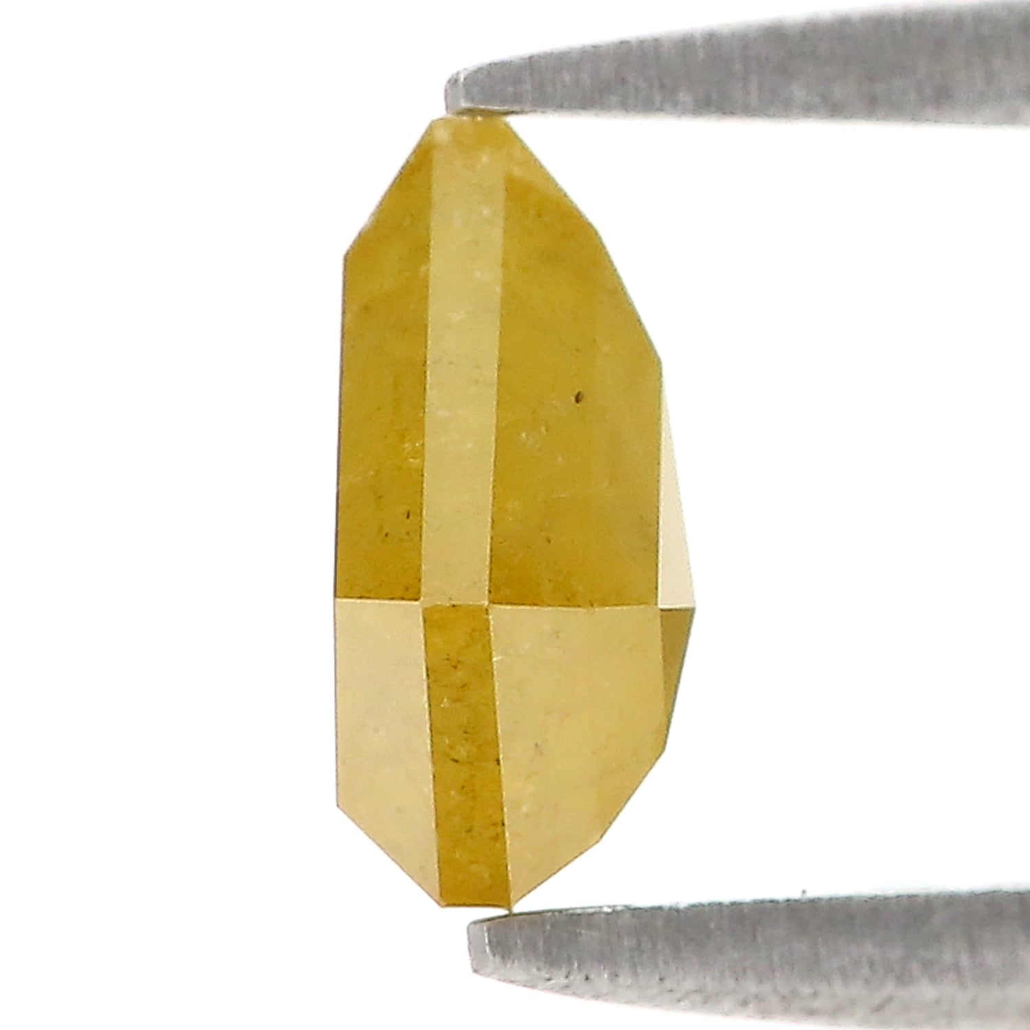 1.19 CT Natural Loose Shield Shape Diamond Yellow Color Shield Cut Diamond 7.30 MM Natural Loose Diamond Shield Rose Cut Diamond LQ9638