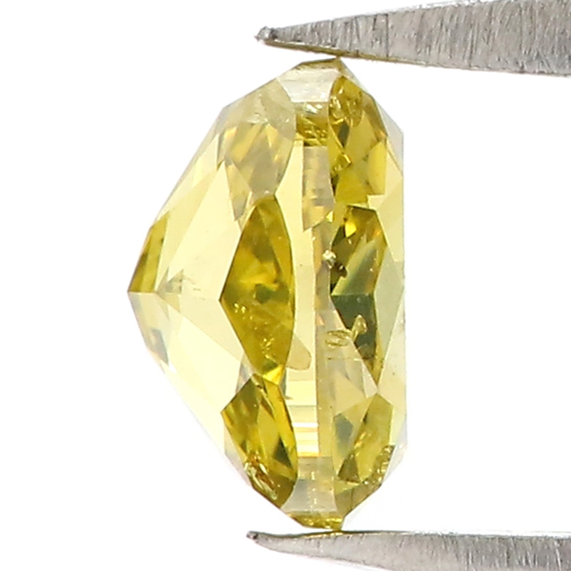 0.73 CT Natural Loose Oval Shape Diamond Yellow Color Oval Shape Diamond 5.70 MM Natural Loose Green Color Oval Brilliant Cut Diamond QL6455