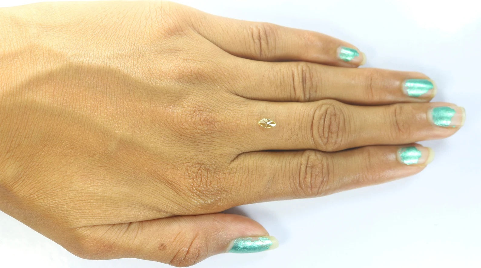 0.27 Ct Natural Loose Diamond Marquise Cut Yellow Color Diamond Natural Marquise Shape Diamond 6.40 MM Marquise Rose Cut Diamond N9825