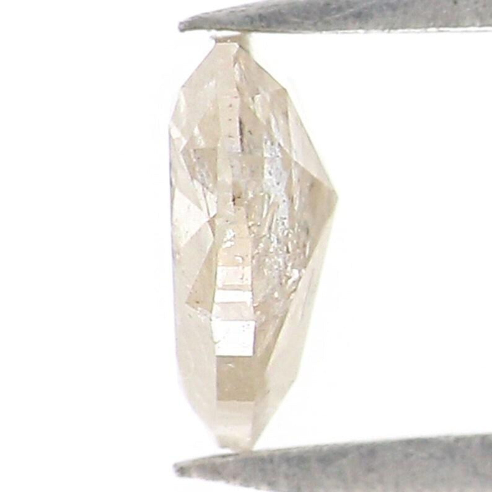 0.39 CT Natural Loose Heart Shape Diamond Yellow Color Heart Cut Diamond 5.00 MM Natural Diamond Grey Color Heart Rose Cut Diamond NQ7375