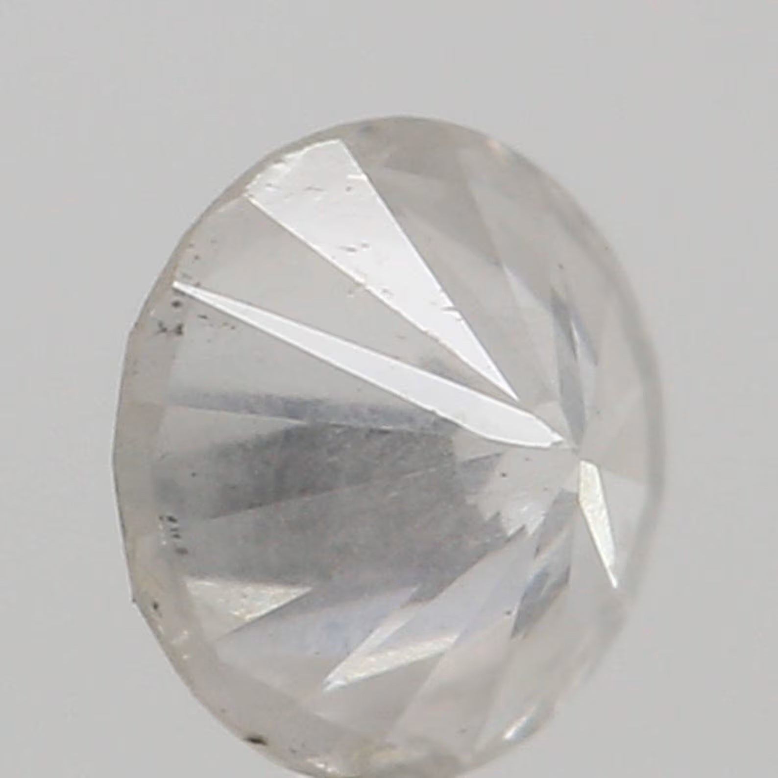 0.16 Ct Natural Loose Round Shape Diamond White Milky Color Round Diamond 3.50 MM Natural Loose Diamond Round Brilliant Cut Diamond N8033