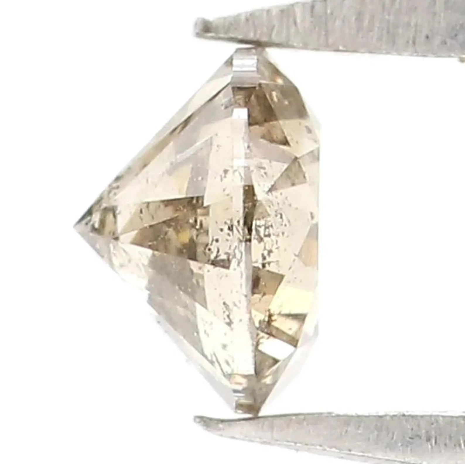 0.33 CT Natural Loose Round Shape Diamond Brown Color Round Diamond 4.25 MM Natural Diamond Brown Color Round Brilliant Cut Diamond NQ2319