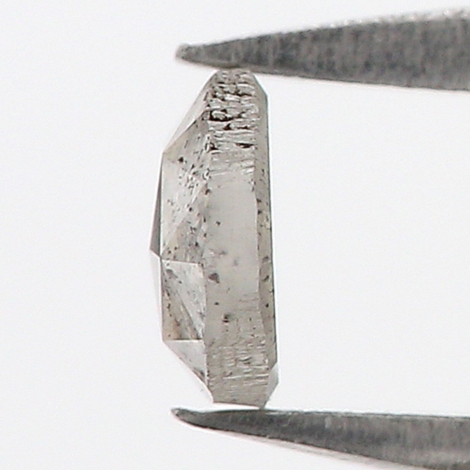 0.23 CT Natural Loose Round Rose Cut Diamond Salt And Pepper Diamond 4.10 MM Natural Loose Diamond Grey Color Round Shape Diamond NQ2506