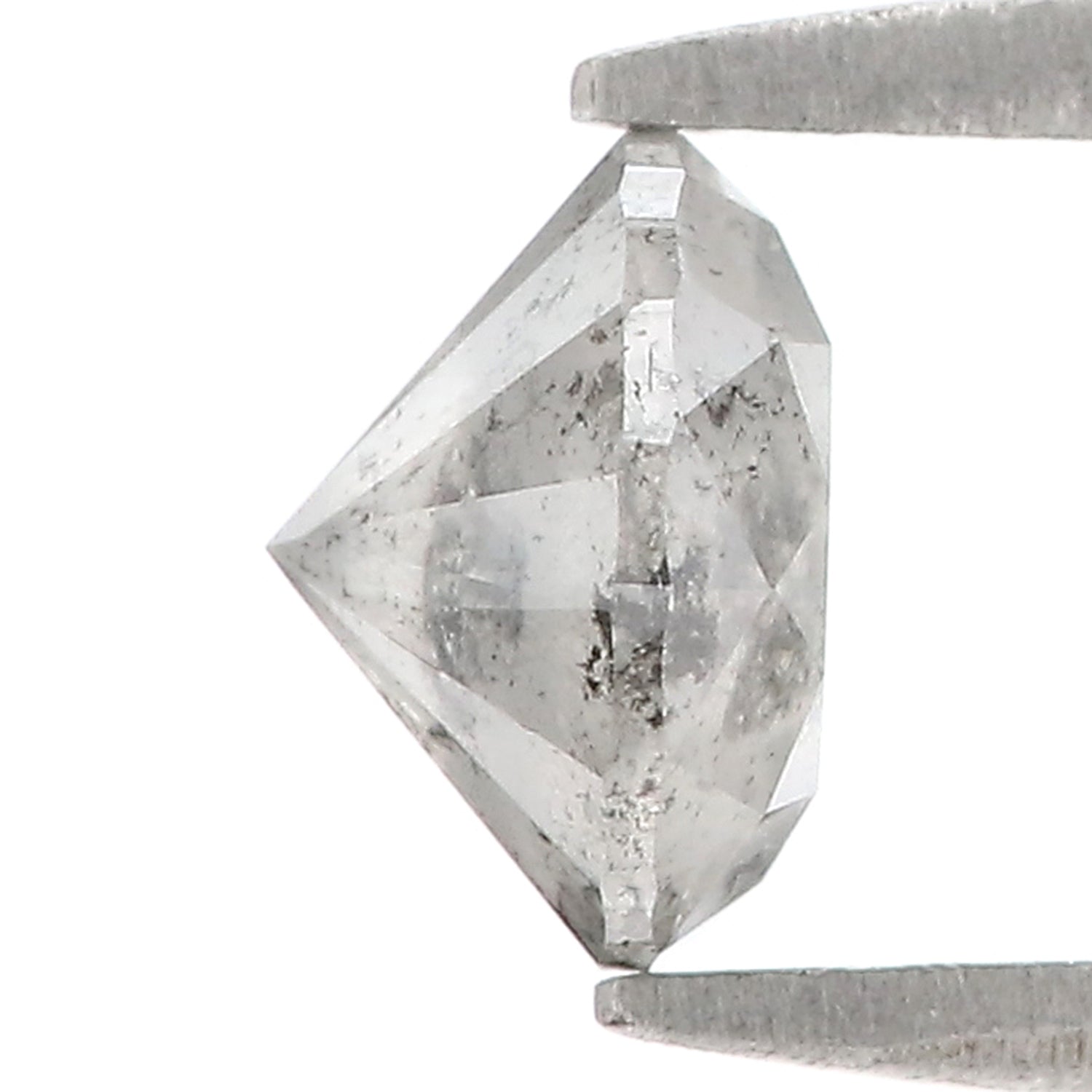 1.40 CT Natural Loose Round Shape Diamond Grey Color Round Cut Diamond 6.80 MM Natural Loose Grey Diamond Round Brilliant Cut Diamond LQ240