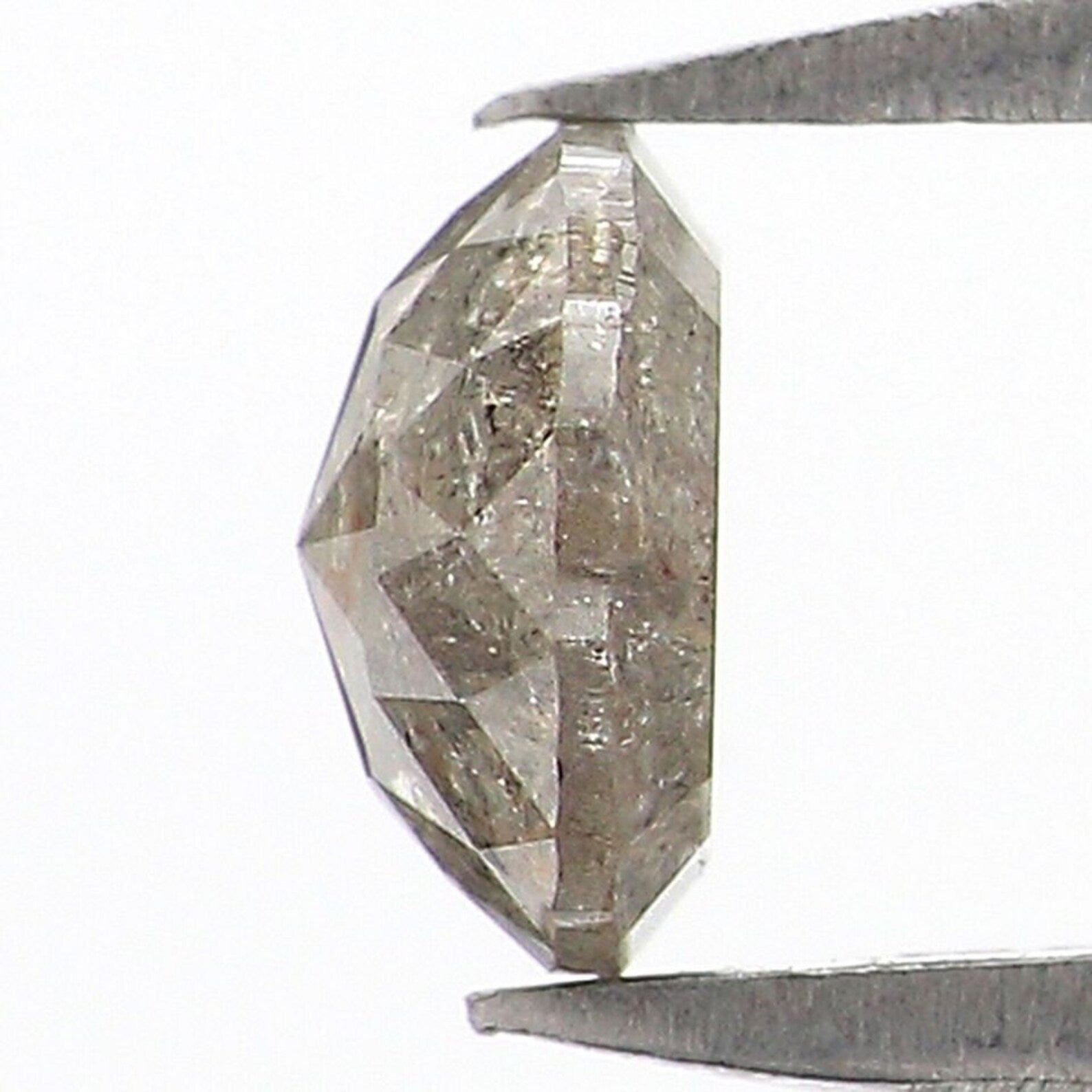 0.49 CT Natural Loose Rose Cut Diamond Grey Color Round Shape Diamond 4.90 MM Natural Loose Diamond Grey Round Rose Cut Shape Diamond NQ429