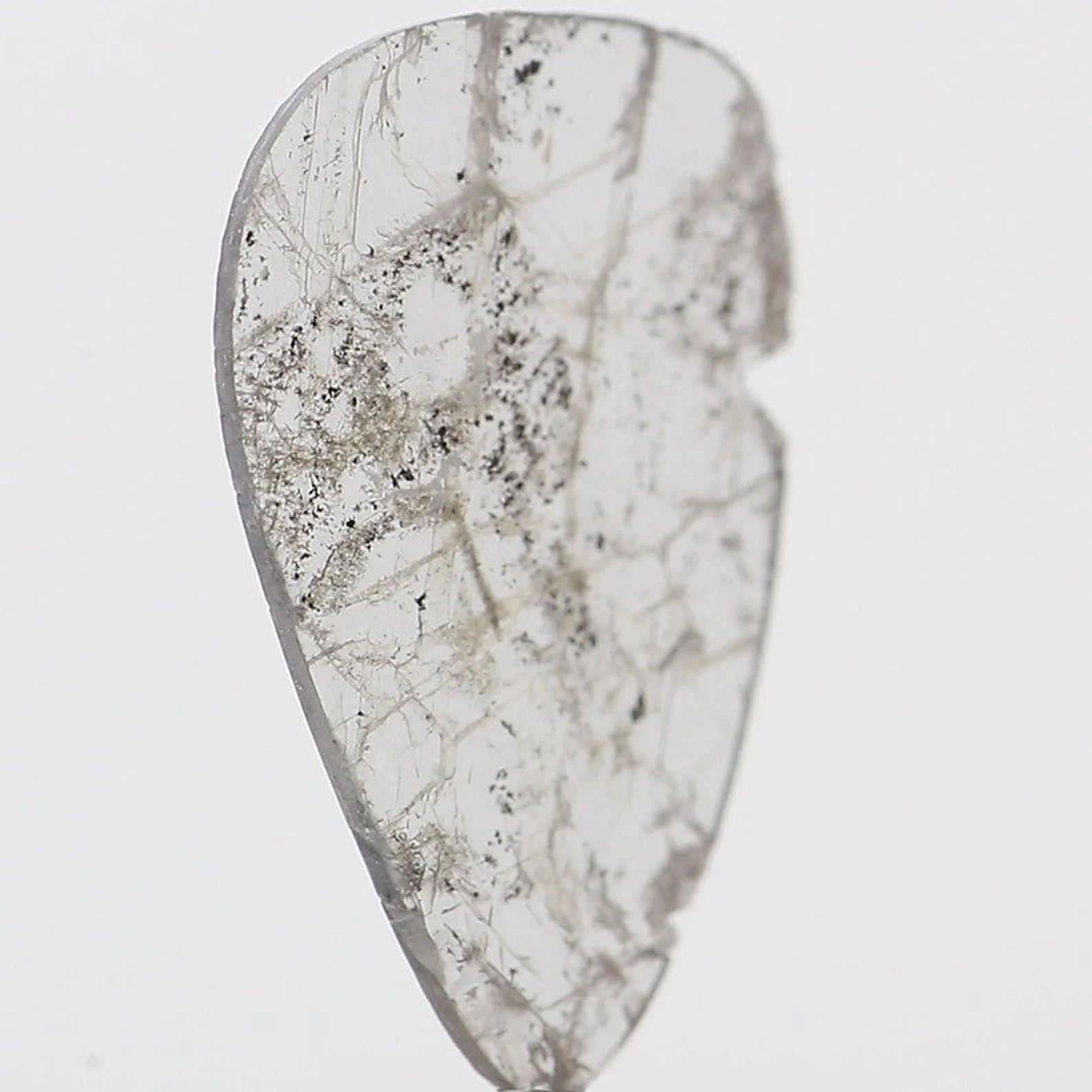 0.71 CT Natural Loose Slice Shape Diamond Grey Color Slice Cut Diamond 9.50 MM Natural Loose Diamond Irregular Slice Cut Diamond NQ1280