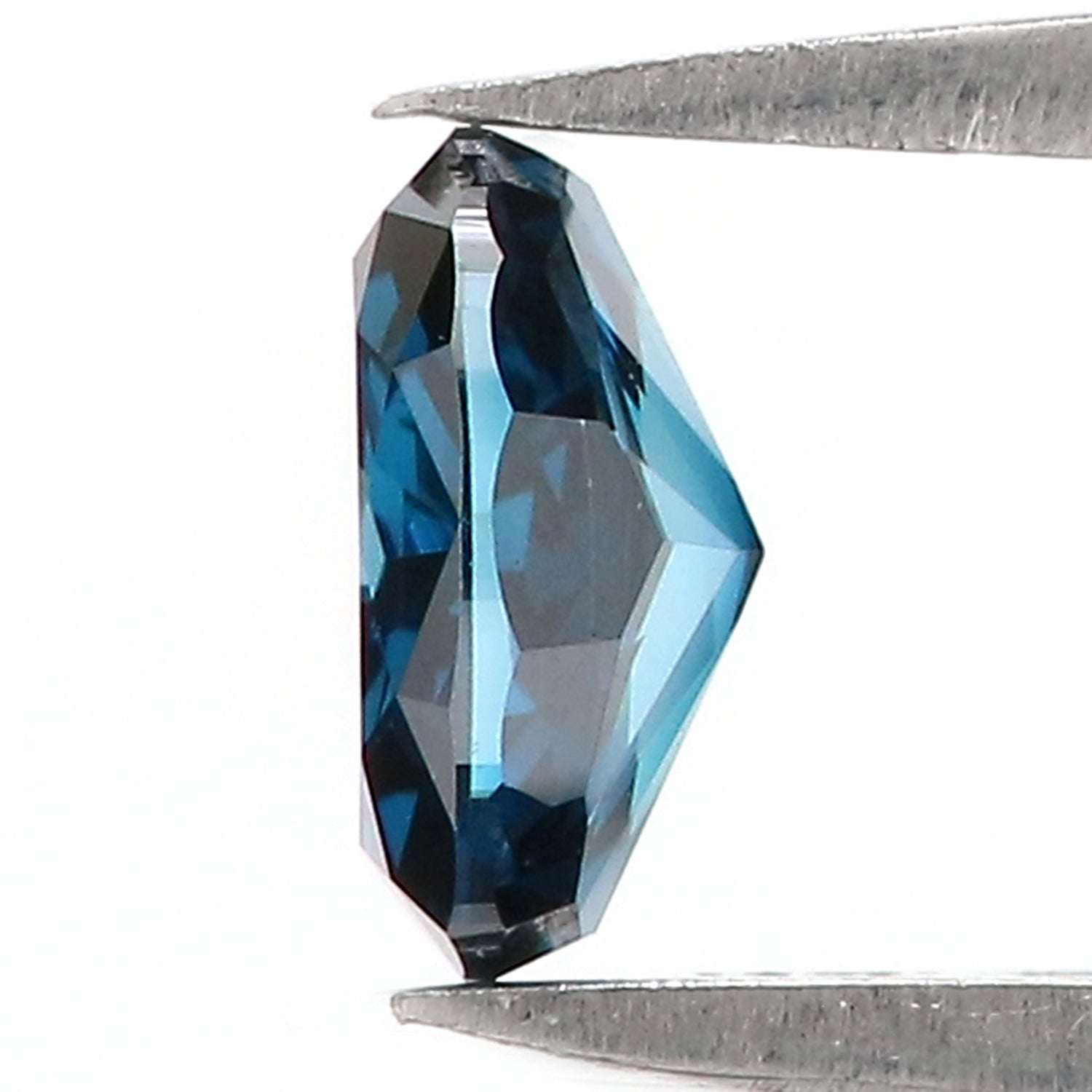 0.55 CT Natural Loose Oval Shape Diamond Blue Color Oval Shape Diamond 6.00 MM Natural Blue Color Diamond Oval Brilliant Cut Diamond QL8522