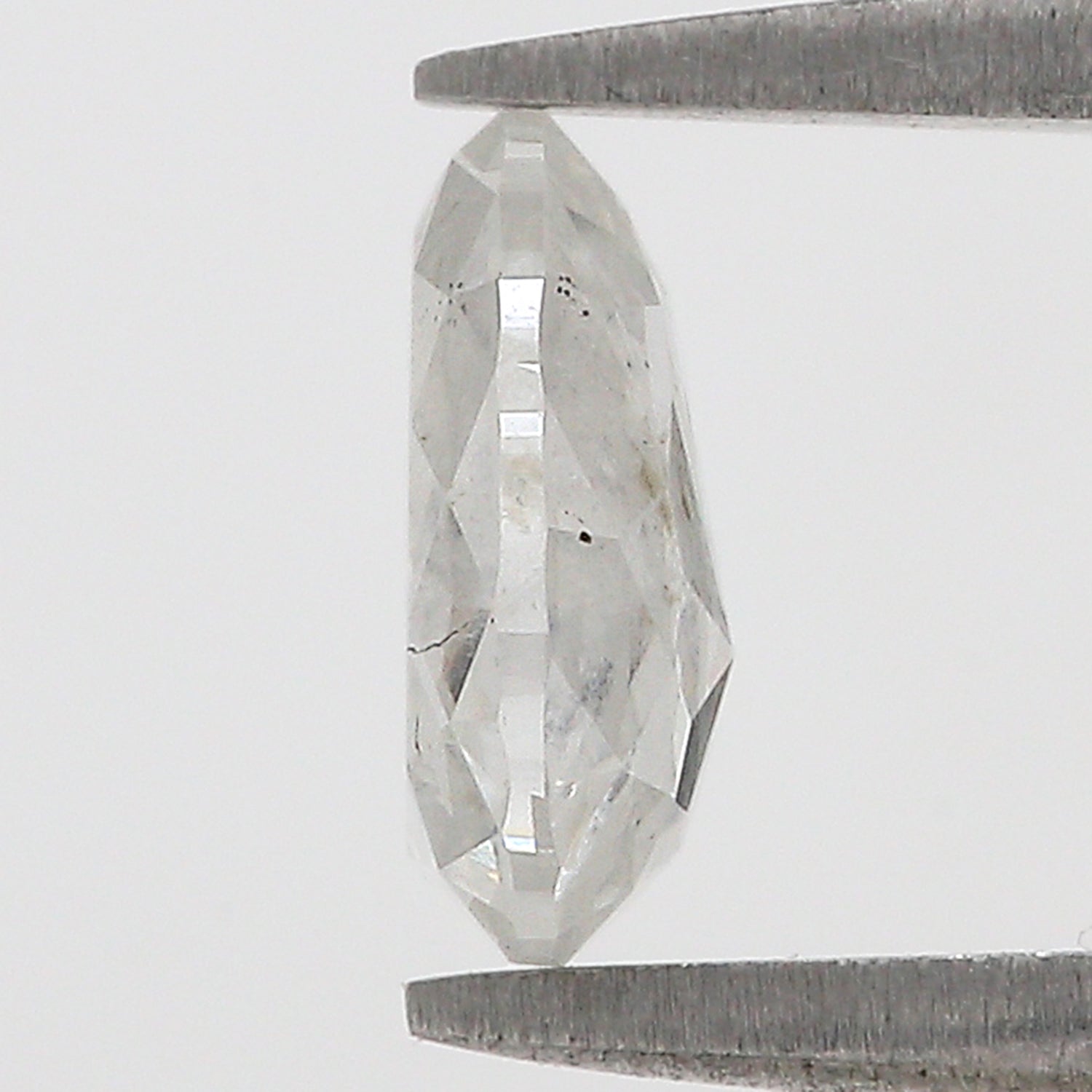 1.24 CT Natural Loose Pear Shape Diamond White - G Color Pear Cut Diamond 8.30 MM Natural Loose White Diamond Pear Rose Cut Diamond L3536