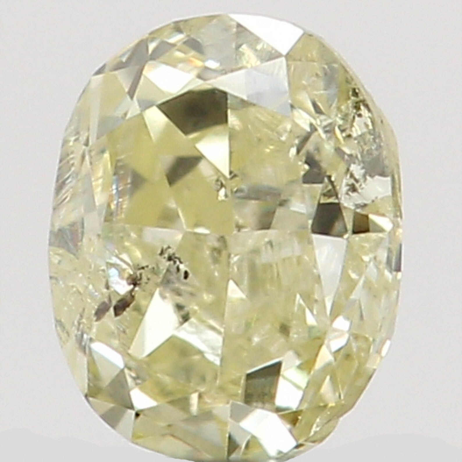 0.13 Ct Natural Loose Oval Shape Diamond Yellow Color Oval Cut Diamond 3.20 MM Natural Loose Diamond Cushion Brilliant Cut Diamond N8090
