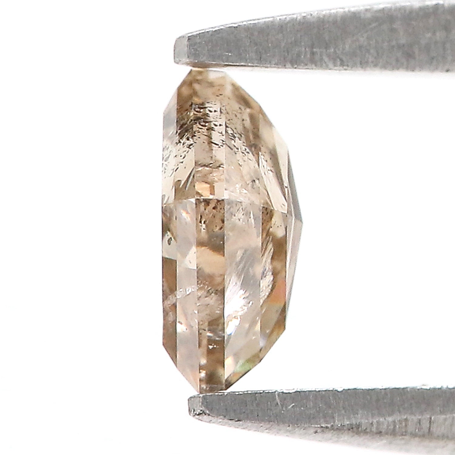 0.63 Ct Natural Loose Pentagon Shape Diamond Brown Color Pentagon Cut Diamond 5.70 MM Natural Brown Diamond Pentagon Rose Cut Diamond LQ044