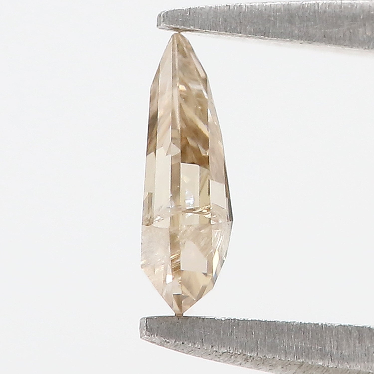 0.69 CT Natural Loose Shield Shape Diamond Brown Color Shield Cut Diamond 5.20 MM Natural Loose Brown Color Shield Rose Cut Diamond LQ4975