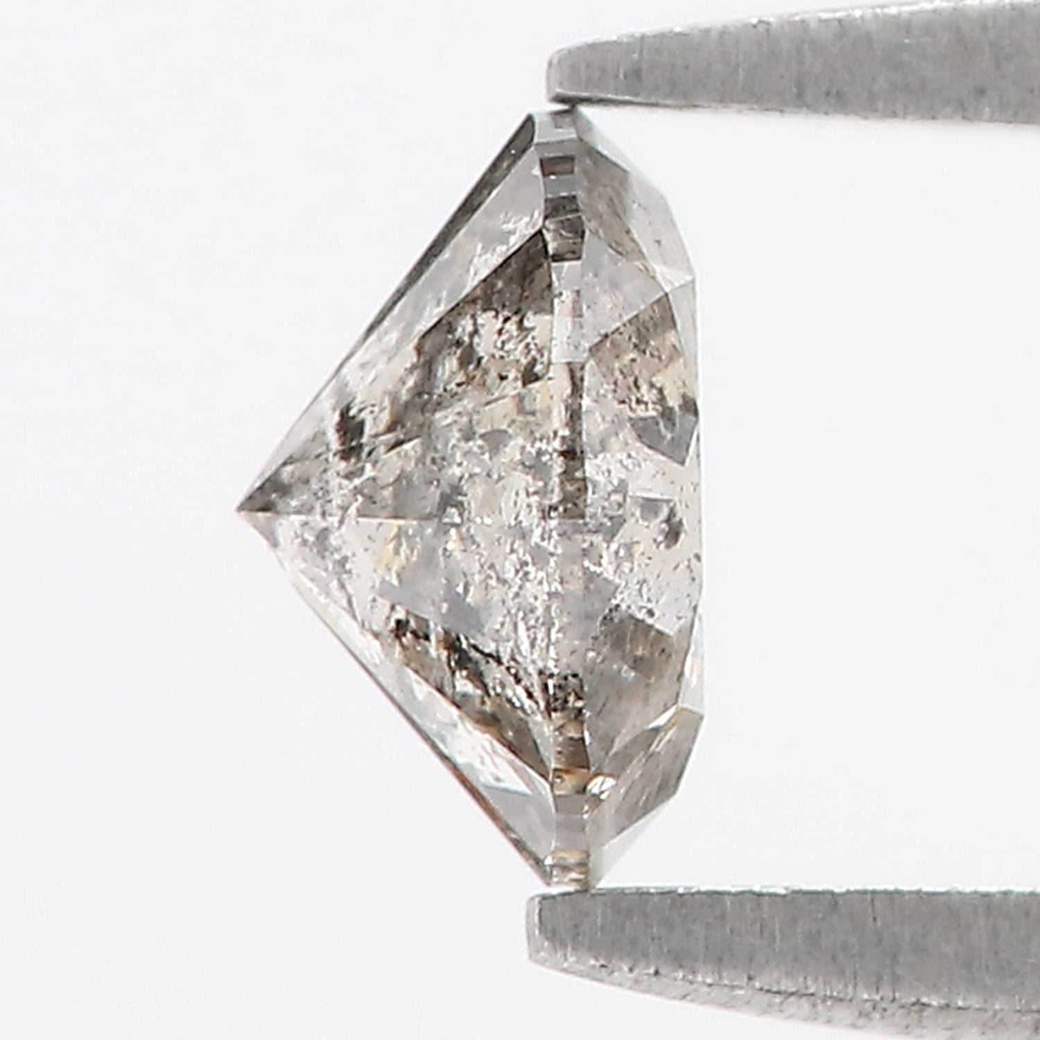 0.82 CT Natural Loose Round Shape Diamond Salt And Pepper Round Cut Diamond 6.00 MM Natural Loose Diamond Round Brilliant Cut Diamond LQ605