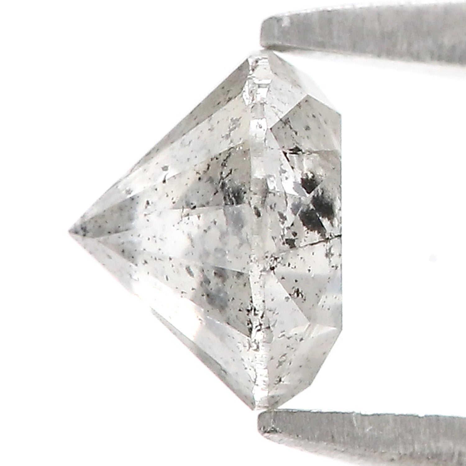 1.04 CT Natural Loose Round Shape Diamond Salt And Pepper Round Cut Diamond 6.05 MM Natural Loose Diamond Round Brilliant Cut Diamond LQ9090